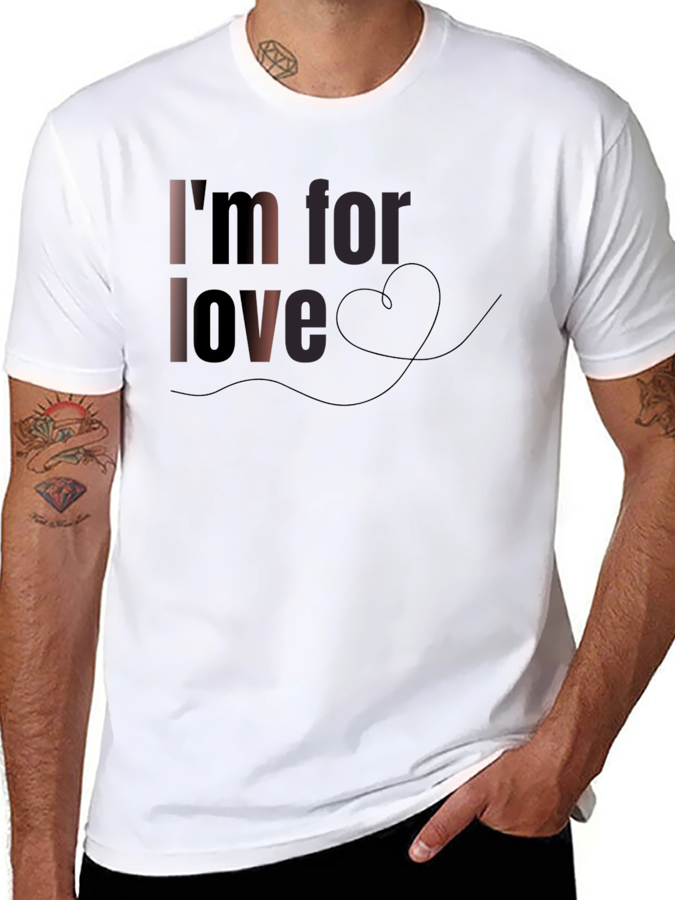 Im For Love Graphic T-Shirt