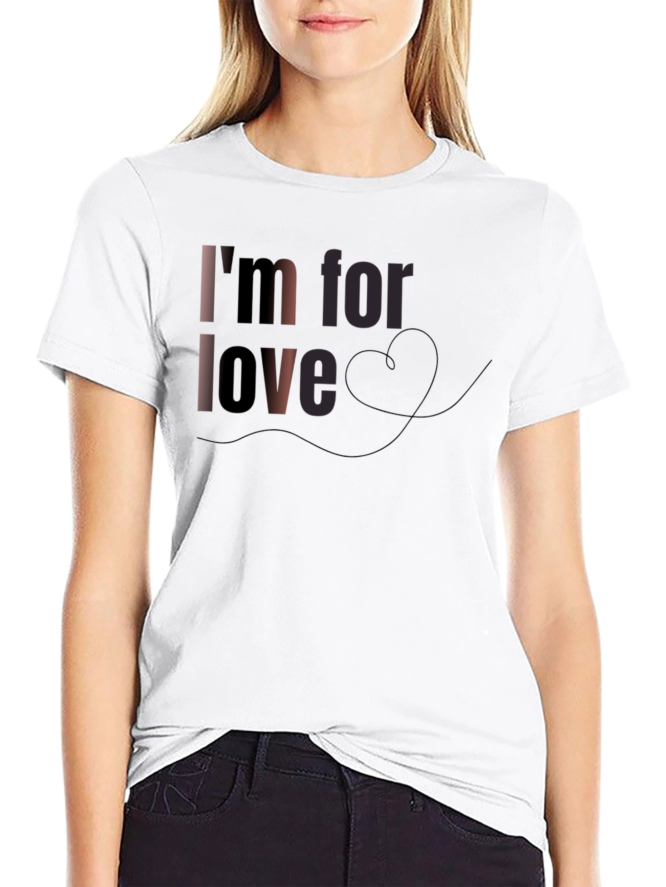 Im For Love Graphic T-Shirt