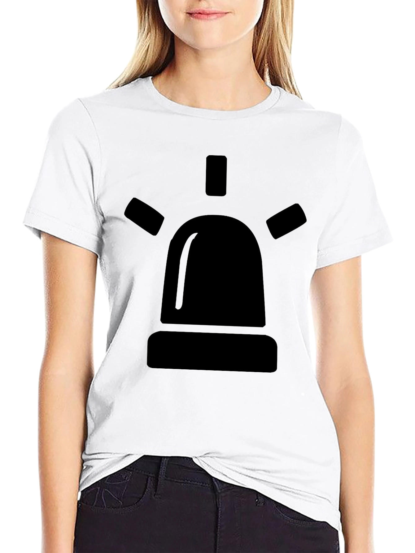 Siren Graphic Tee - Classic Black Comfort