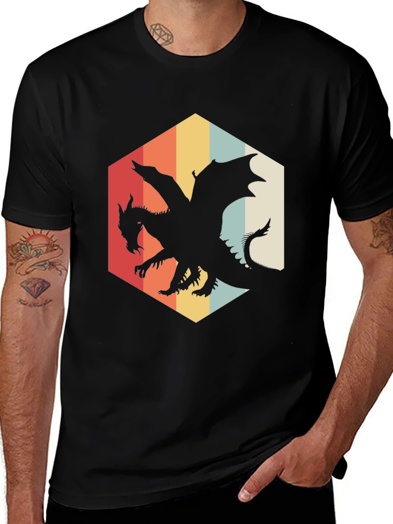 Dragon Retro T-Shirt