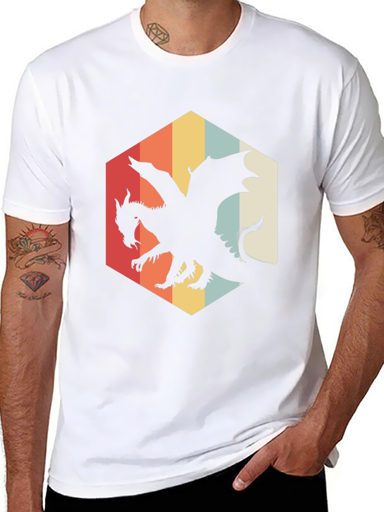 Dragon Retro T-Shirt