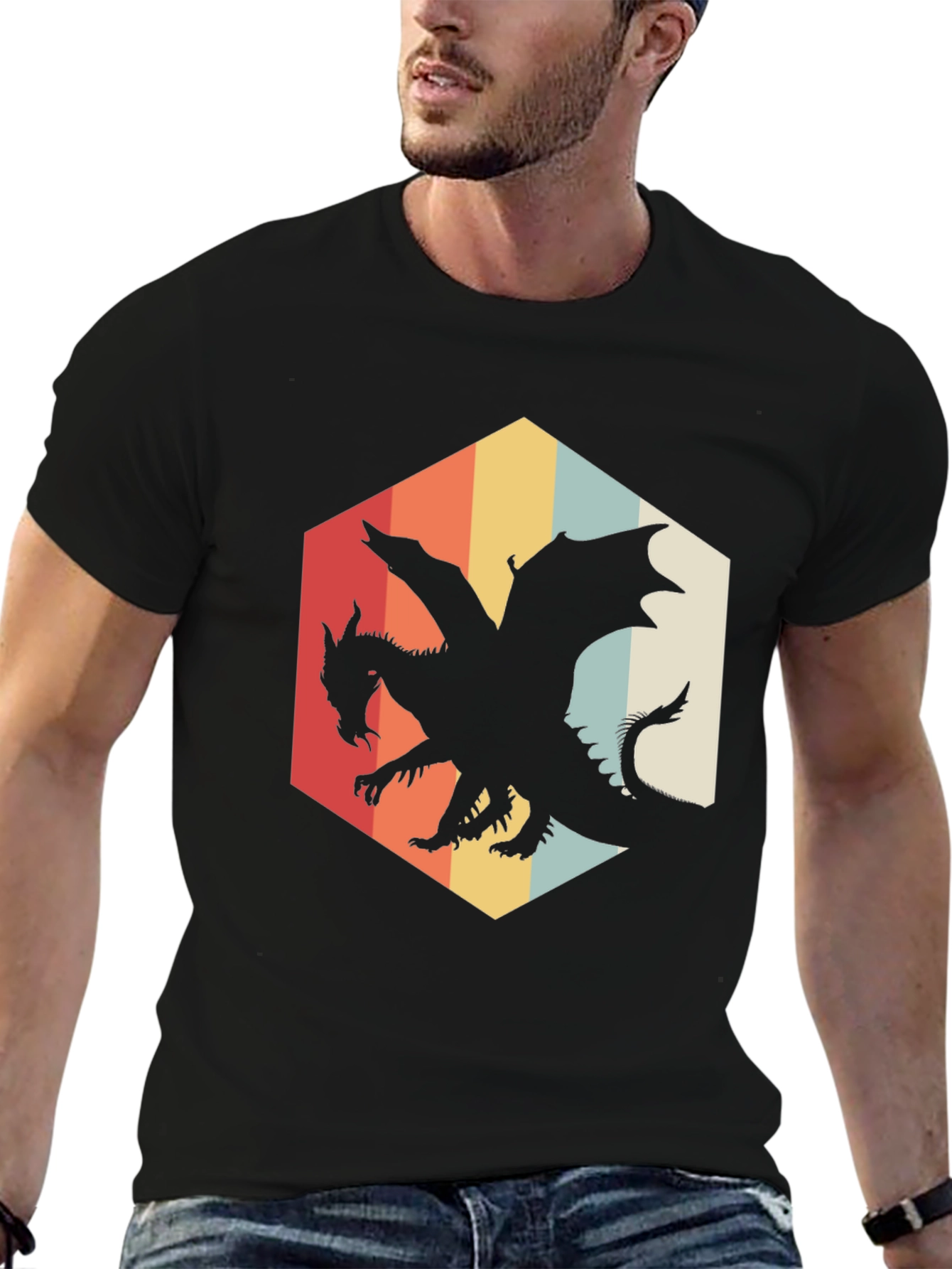 Dragon Retro T-Shirt