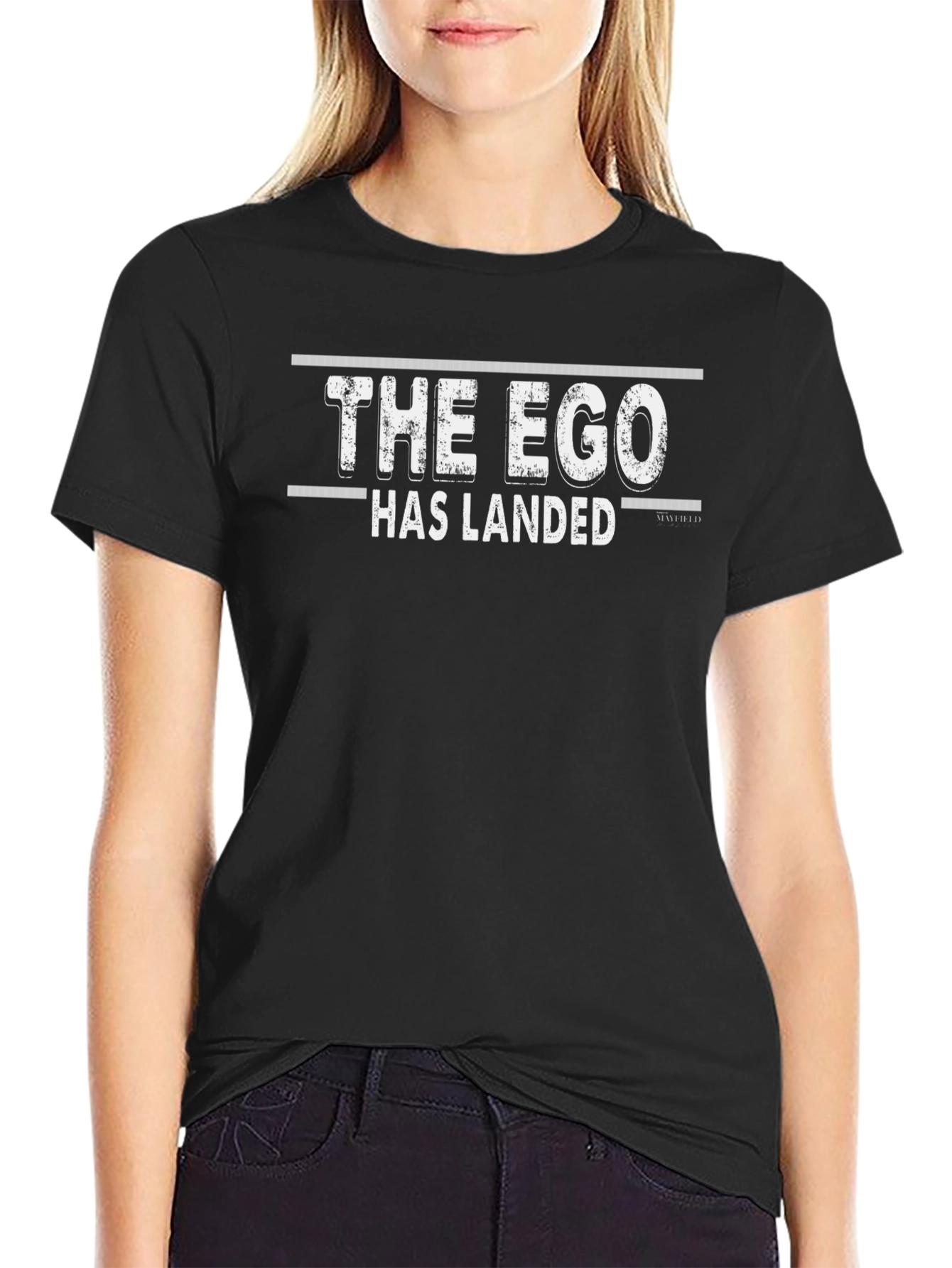 The Ego Has Landed - Mens Graphic T-Shirt