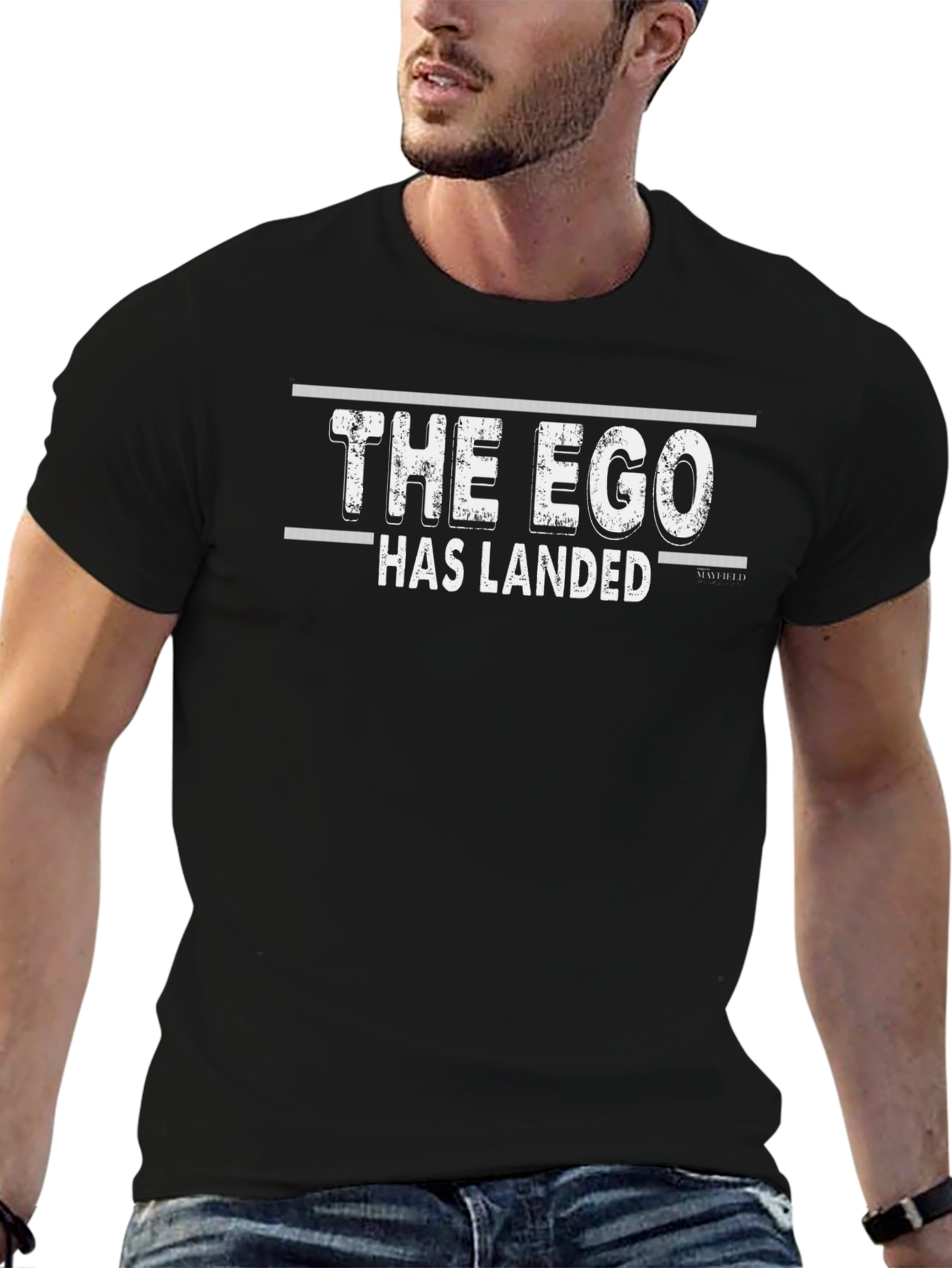 The Ego Has Landed - Mens Graphic T-Shirt