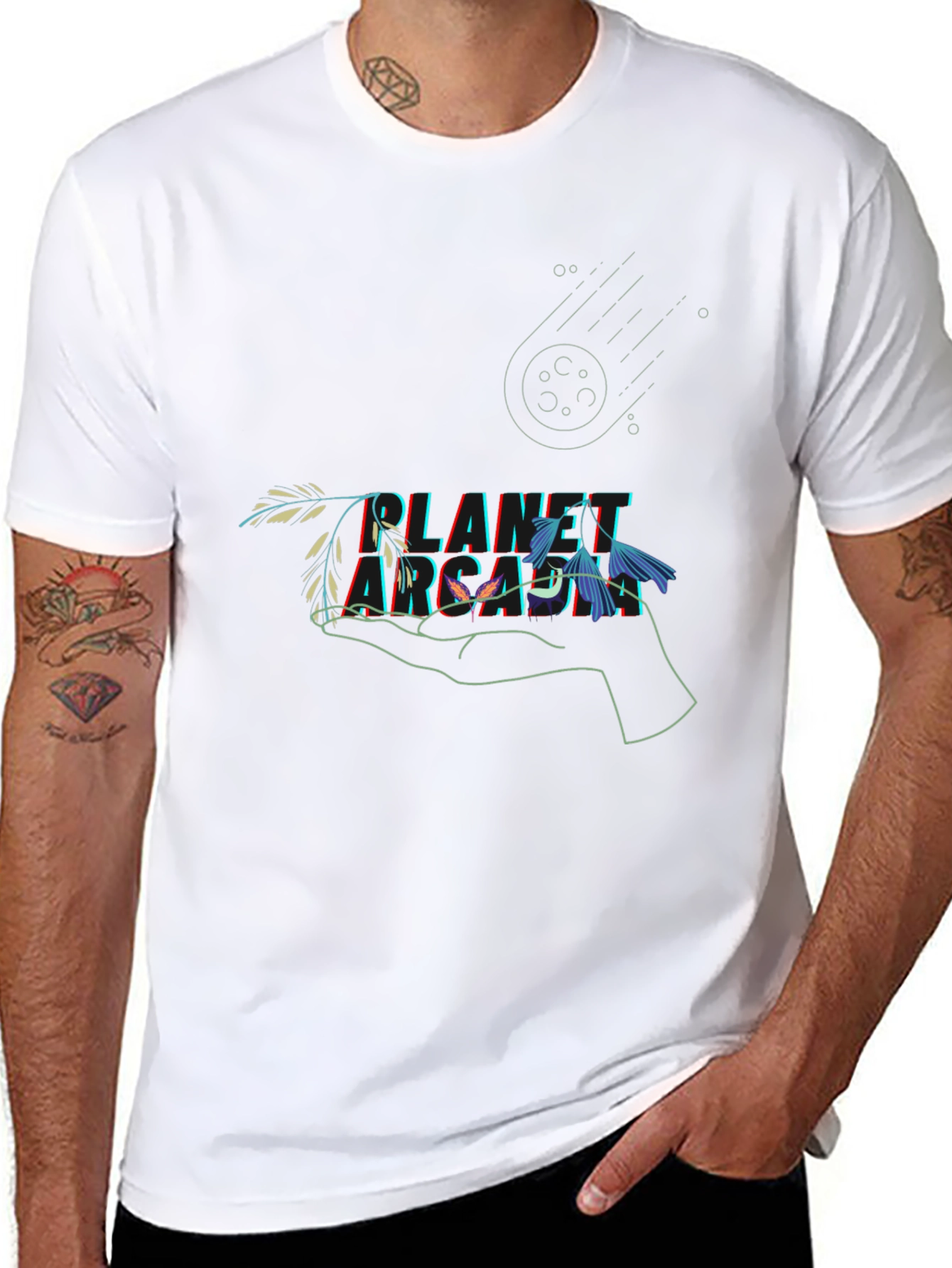 Planet Arcade Graphic Tee - Premium Comfort Fit