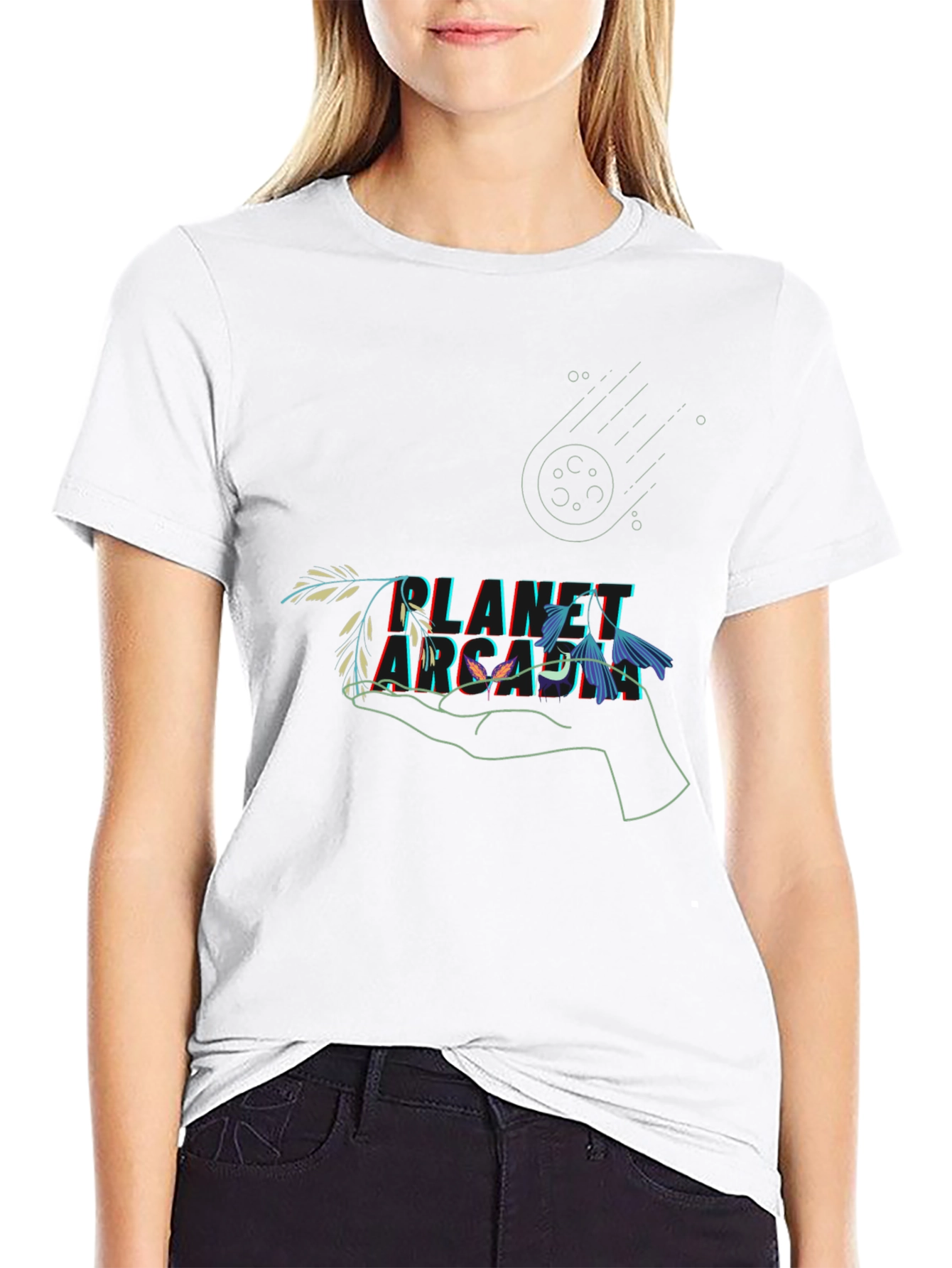 Planet Arcade Graphic Tee - Premium Comfort Fit
