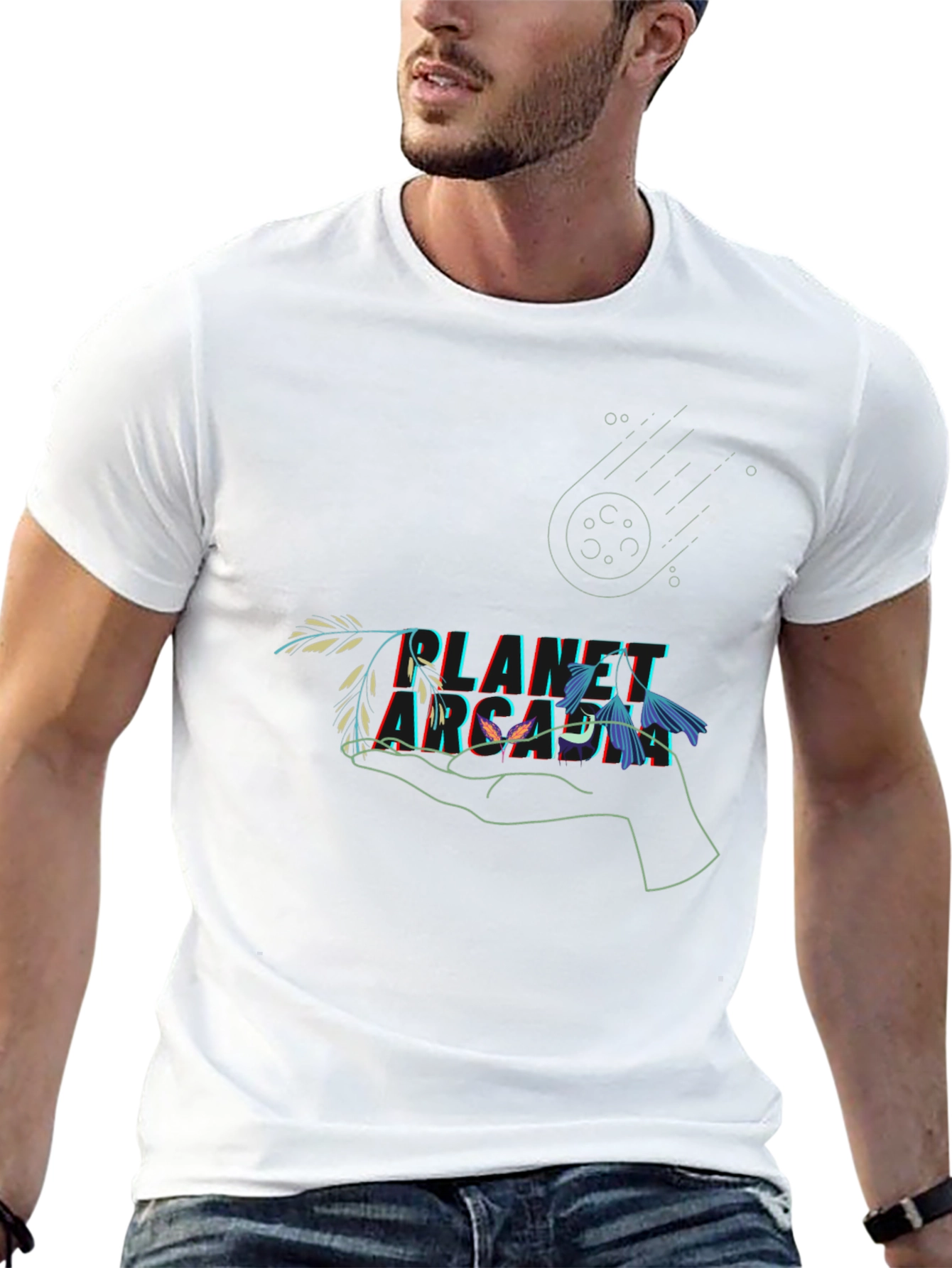 Planet Arcade Graphic Tee - Premium Comfort Fit