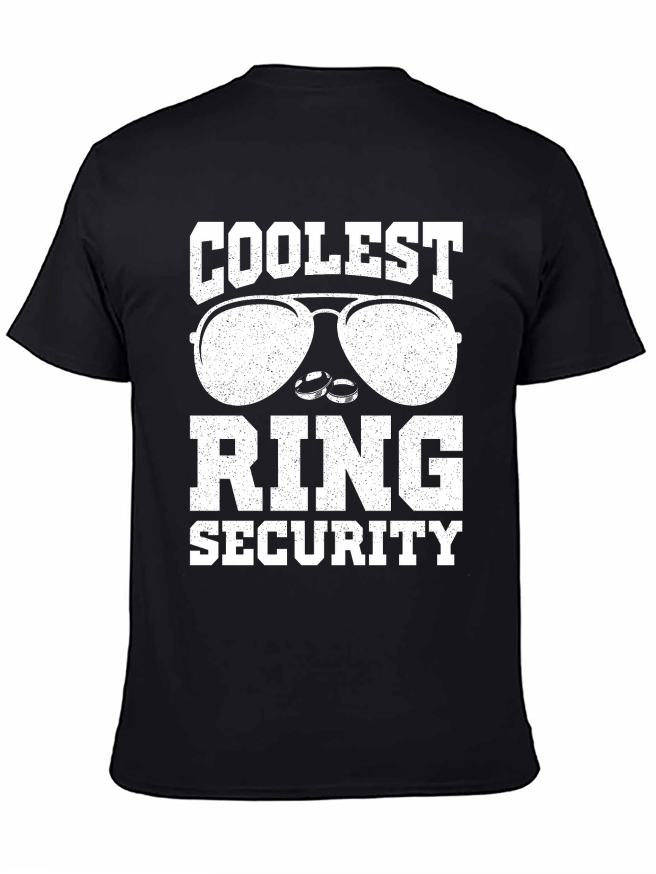 Coolest Ring Security Wedding T-Shirt