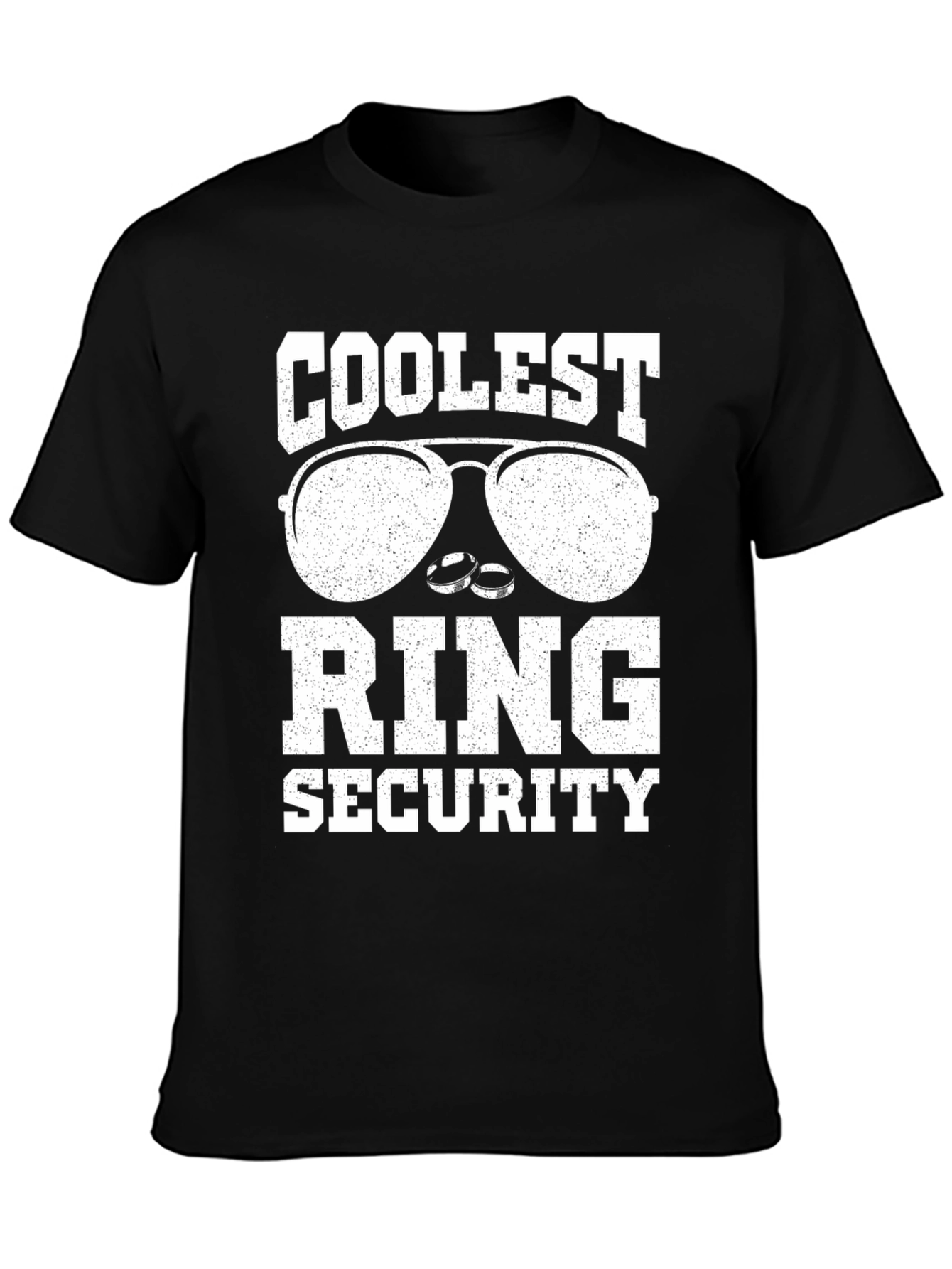 Coolest Ring Security Wedding T-Shirt