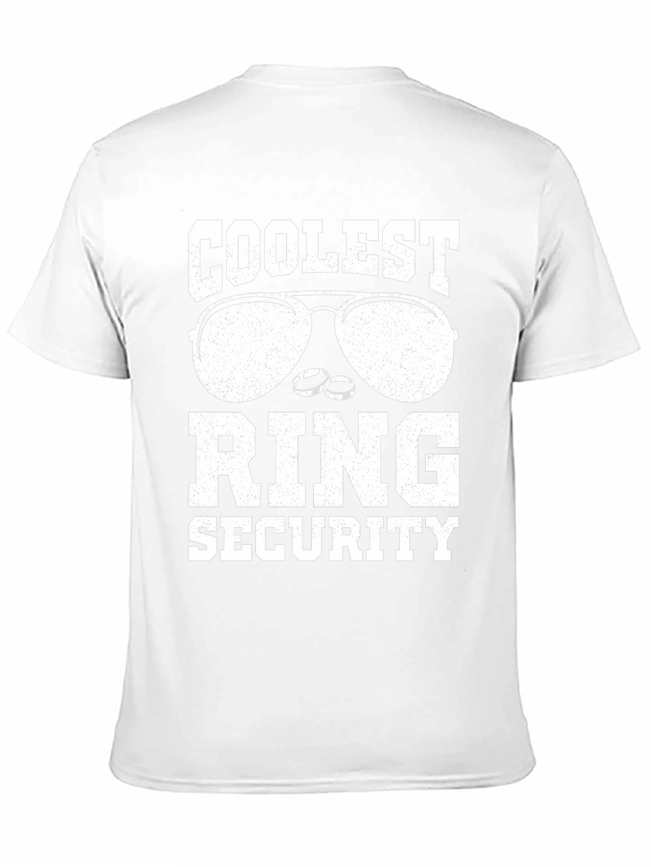 Coolest Ring Security Wedding T-Shirt