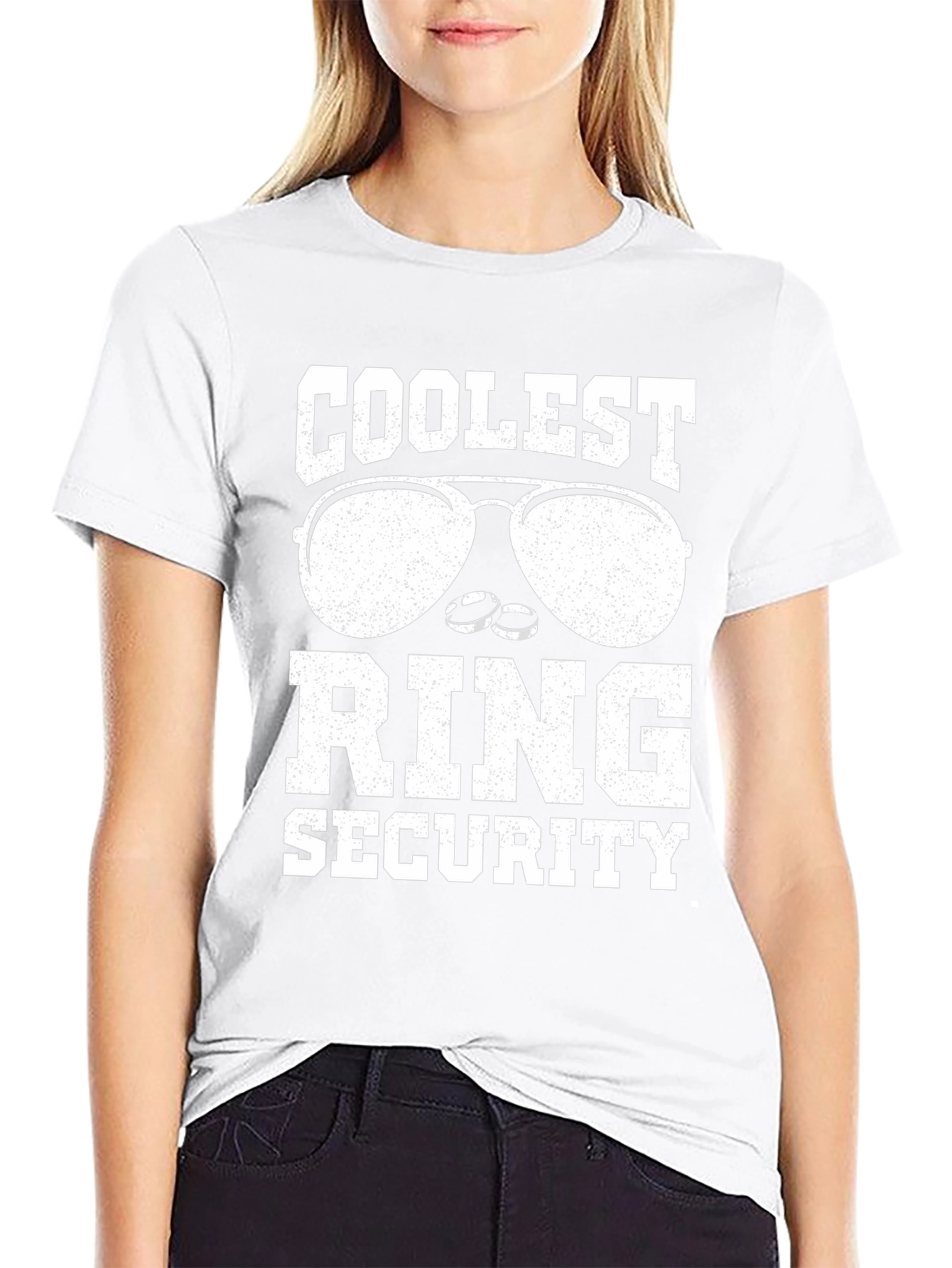 Coolest Ring Security Wedding T-Shirt