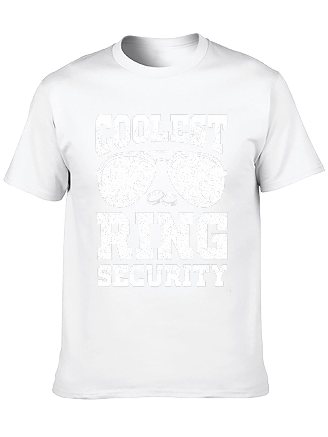 Coolest Ring Security Wedding T-Shirt