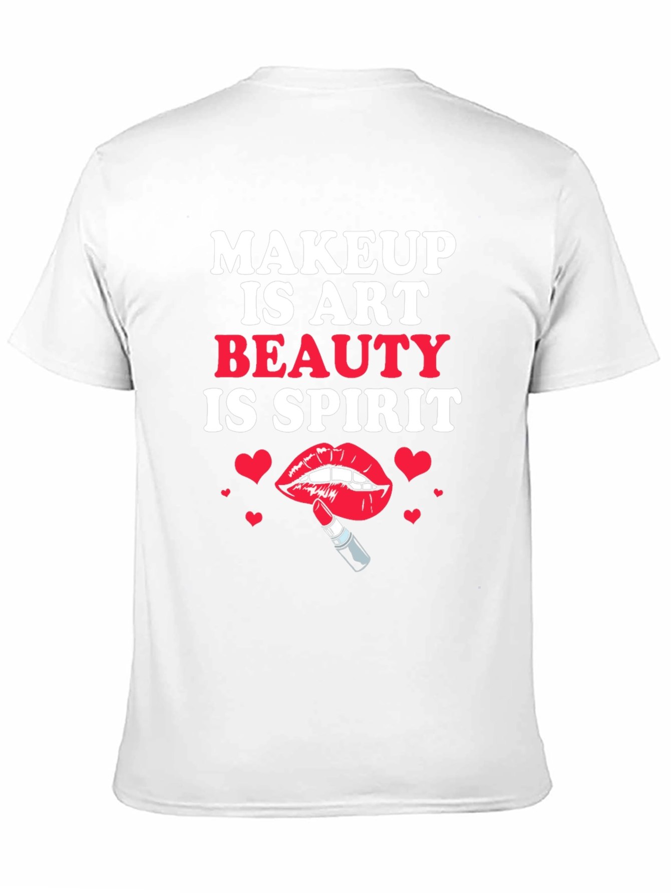 Makeup is Art Beauty is Spirit Graphic Tee