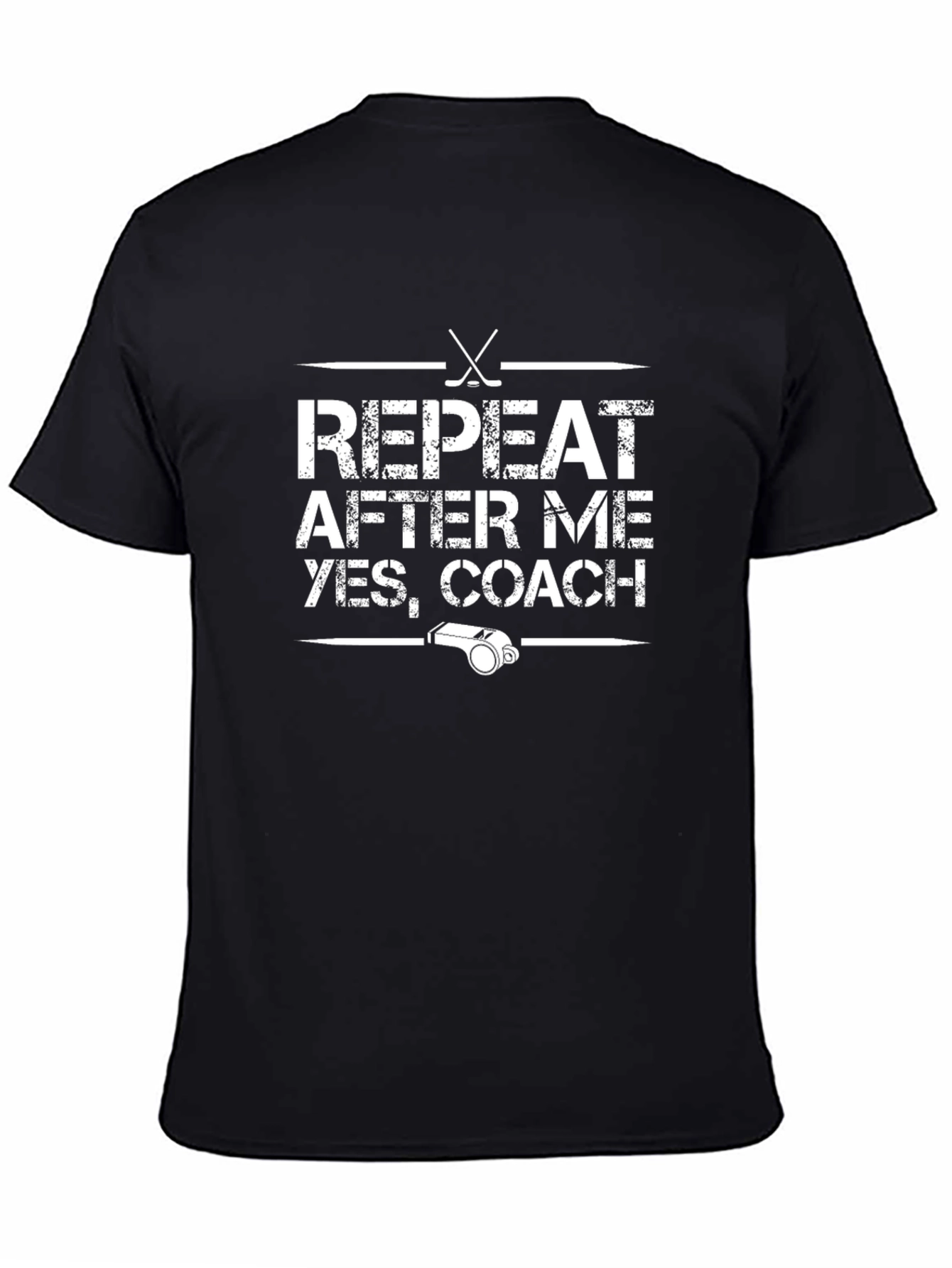 Repeat After Me Yes Coach - Funny Hockey T-Shirt