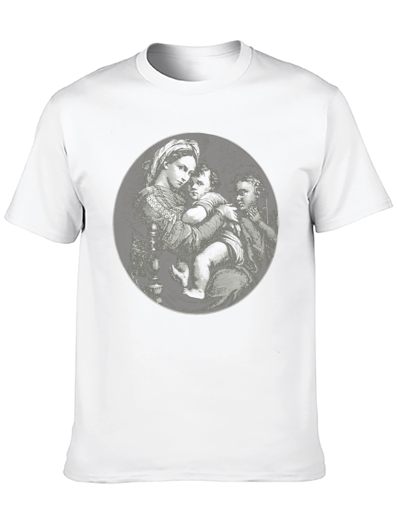 Black Graphic Print T-Shirt