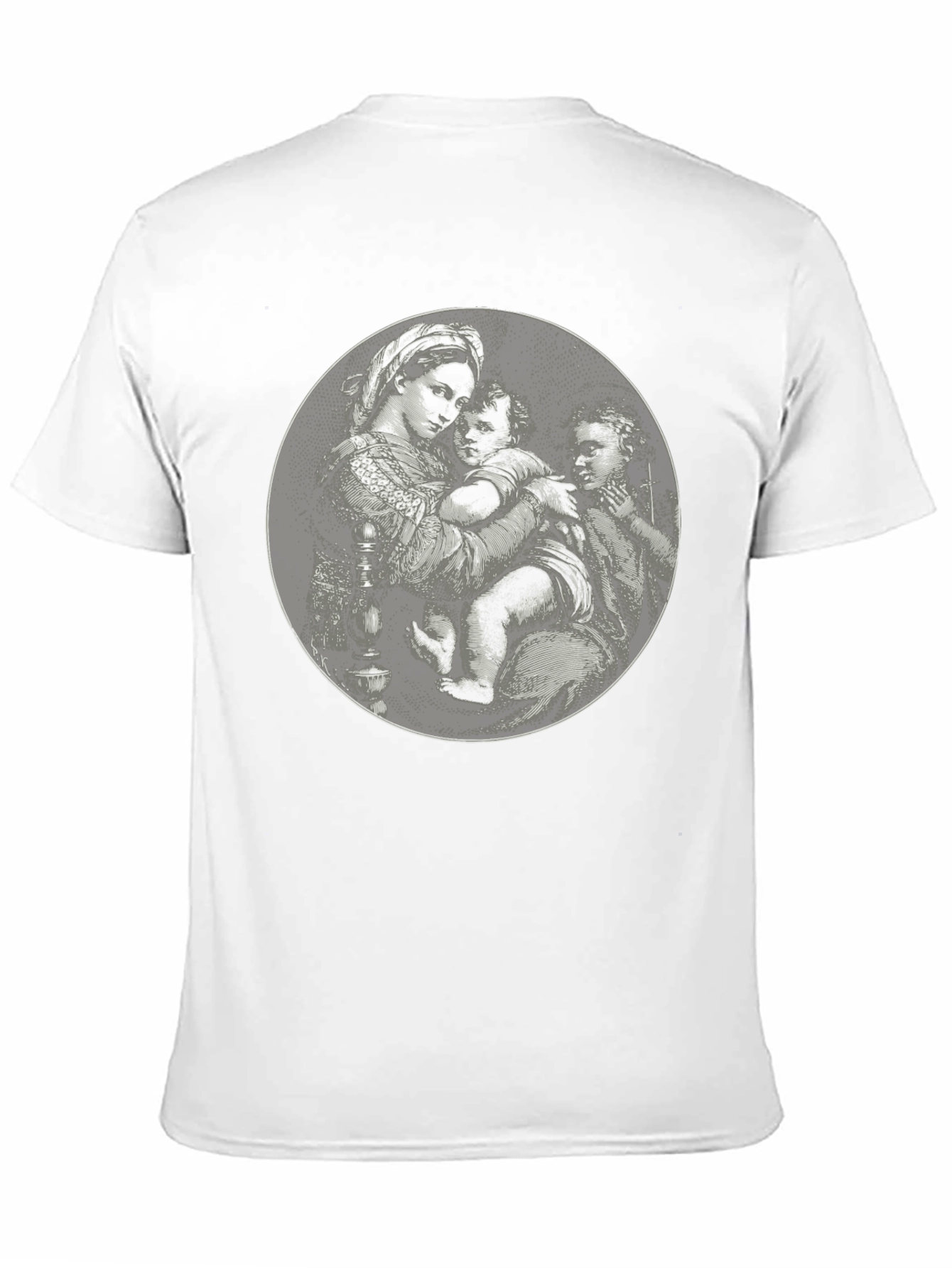 Black Graphic Print T-Shirt