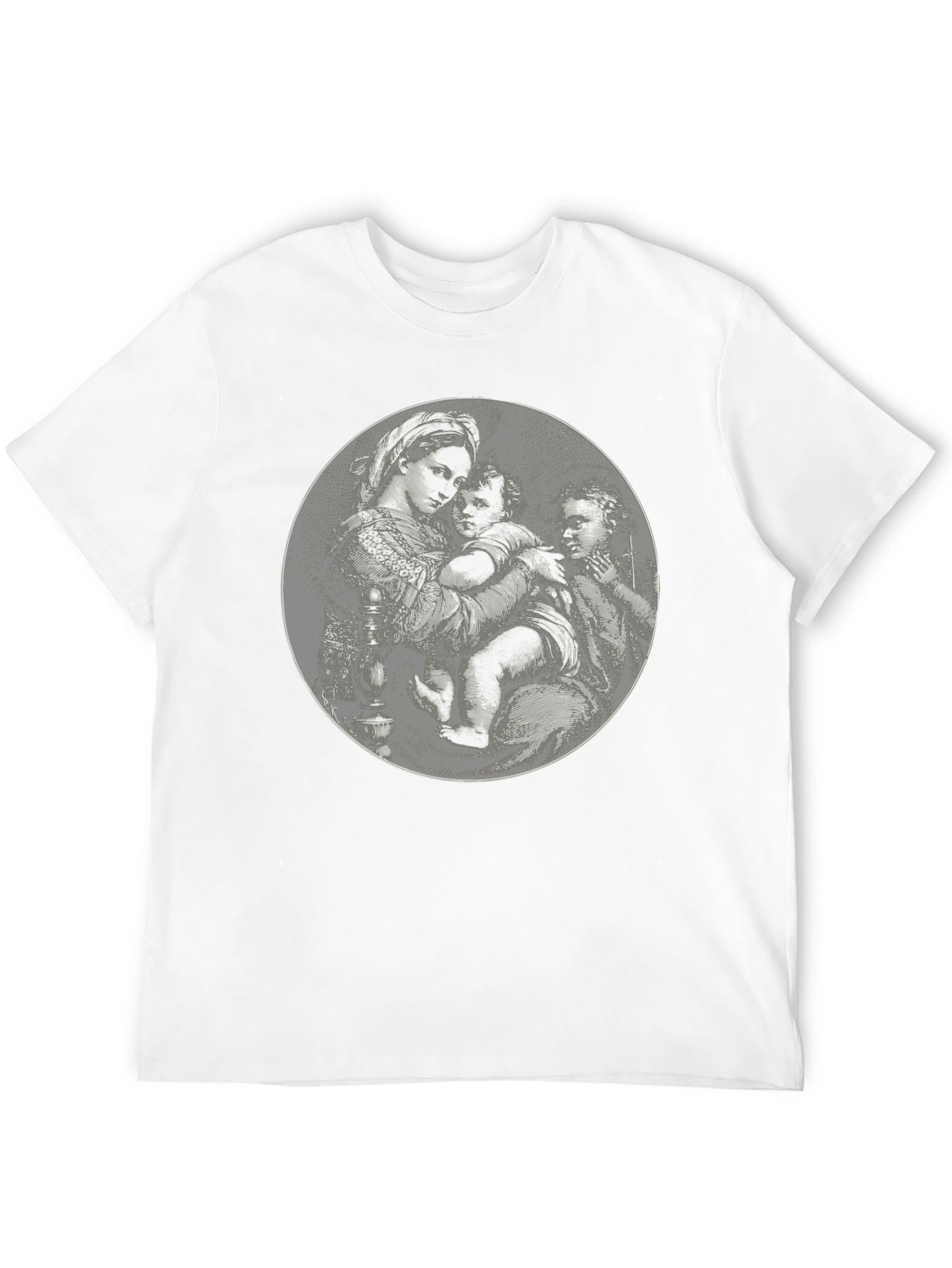 Black Graphic Print T-Shirt