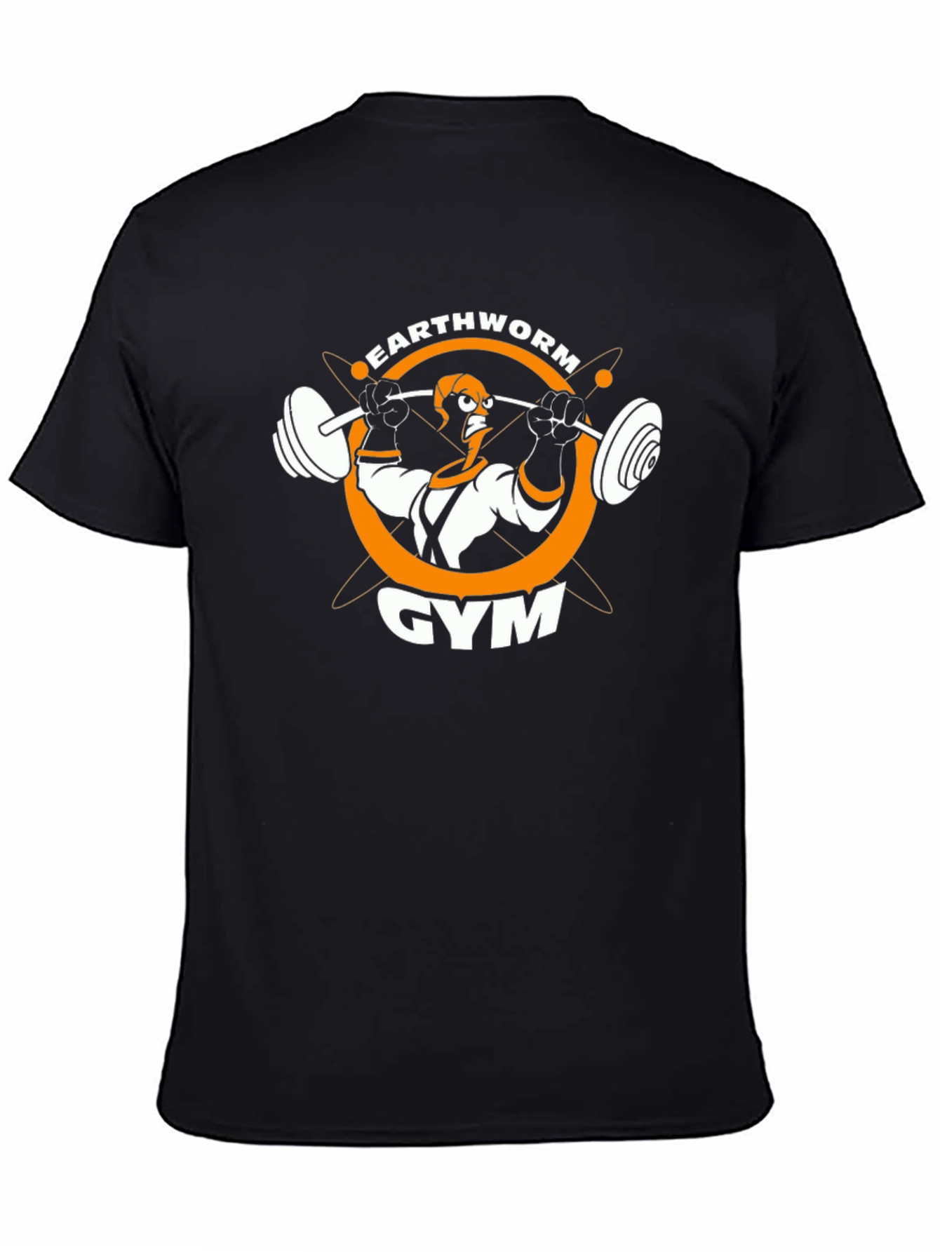 Earthworm Jim Gym Black T-Shirt