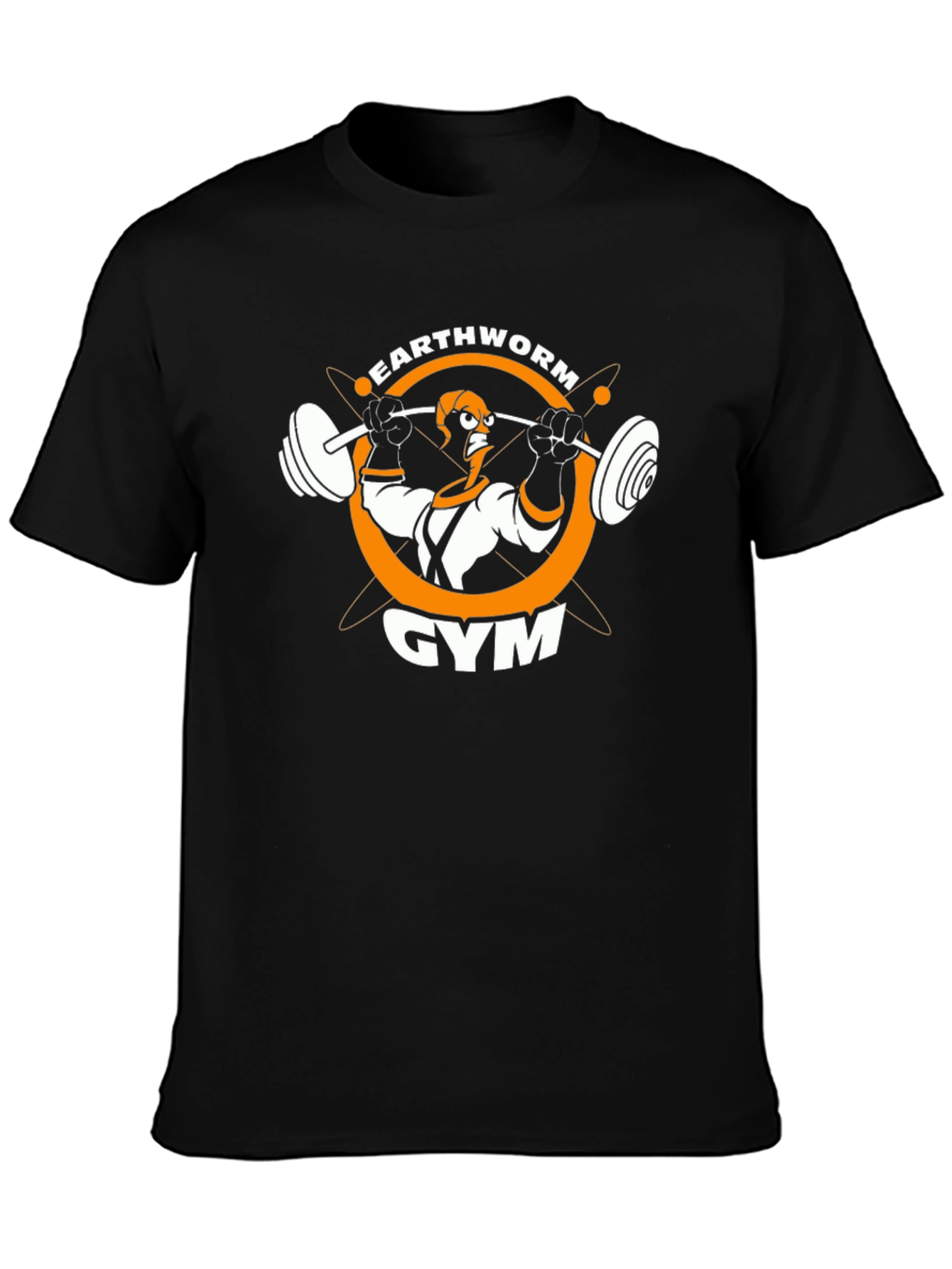 Earthworm Jim Gym Black T-Shirt