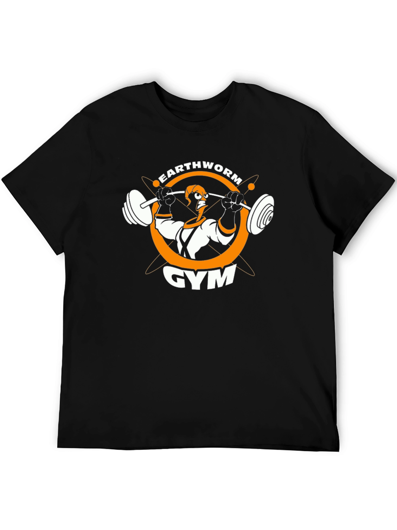 Earthworm Jim Gym Black T-Shirt
