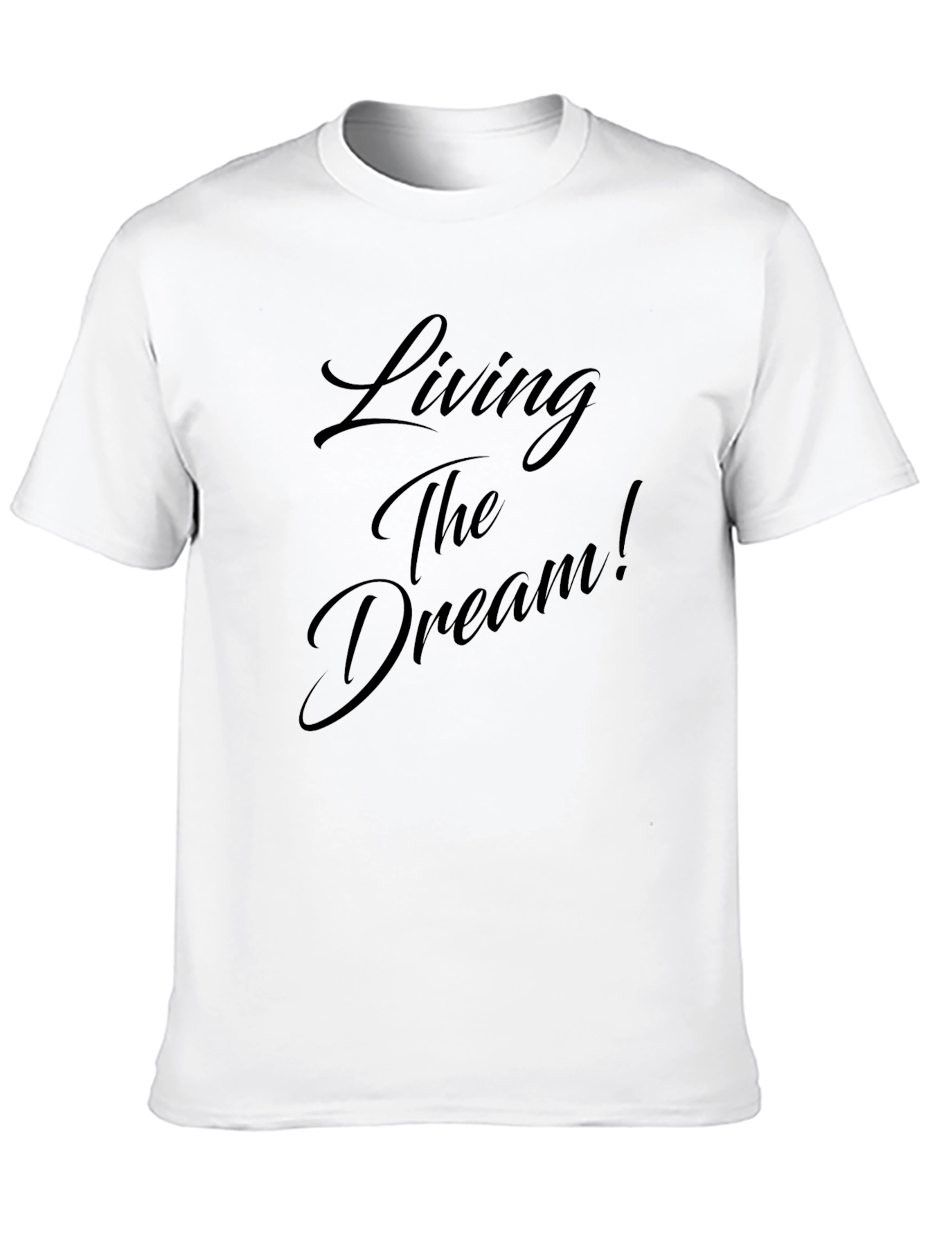Living The Dream Black T-Shirt