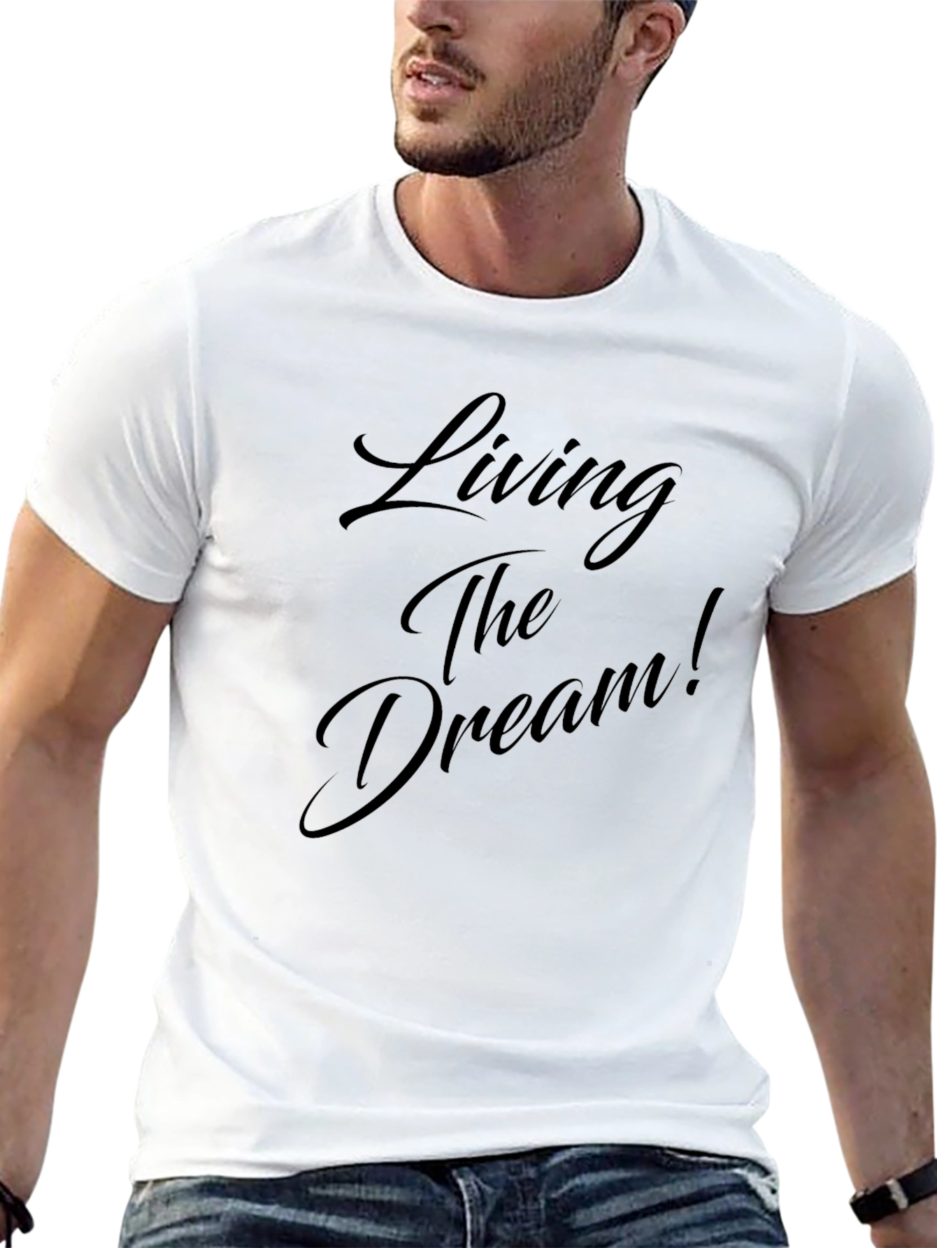 Living The Dream Black T-Shirt