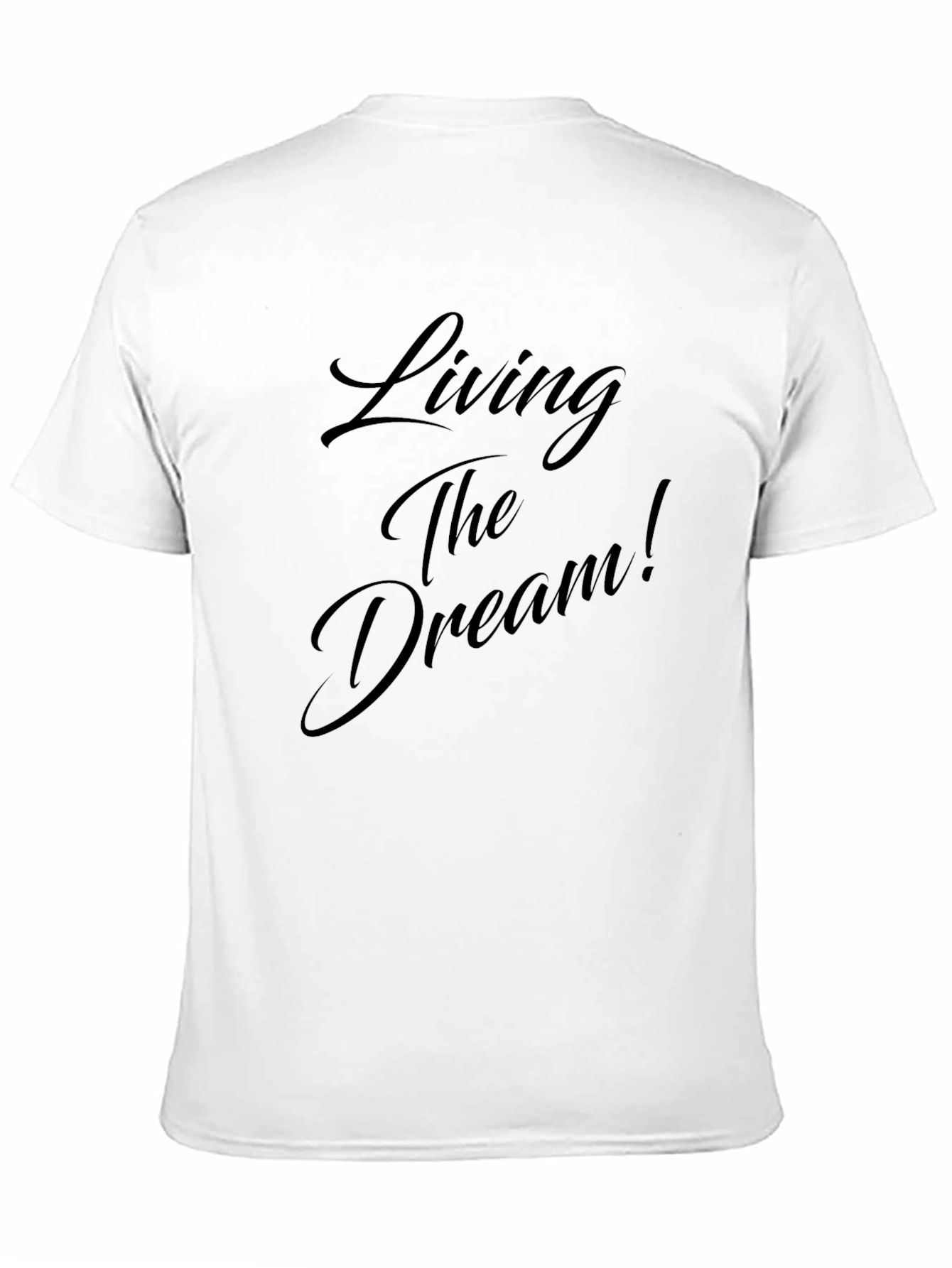 Living The Dream Black T-Shirt