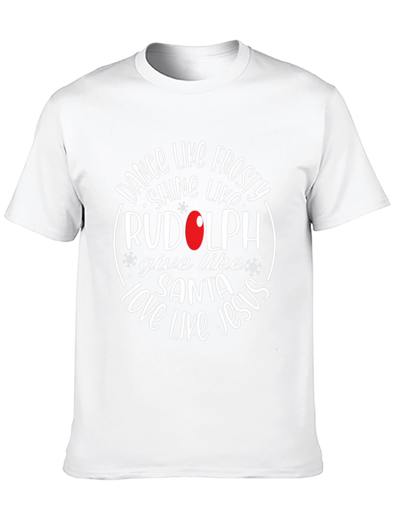 Festive Christmas Graphic Tee - Dance Like Frosty!