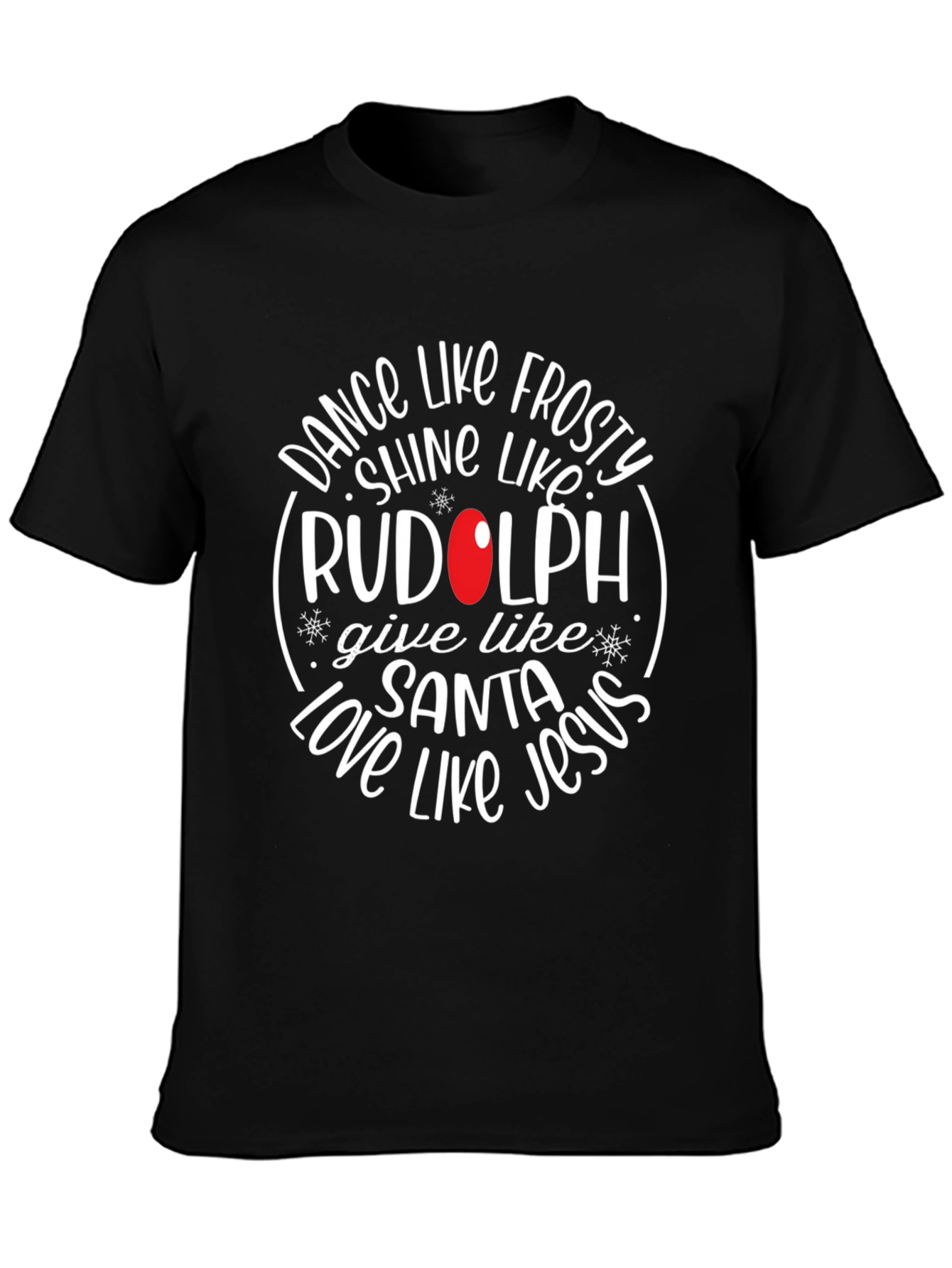 Festive Christmas Graphic Tee - Dance Like Frosty!