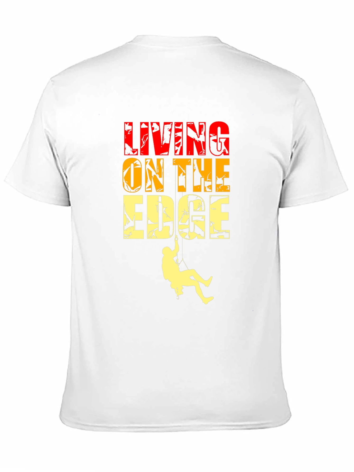 Living On The Edge Graphic T-Shirt
