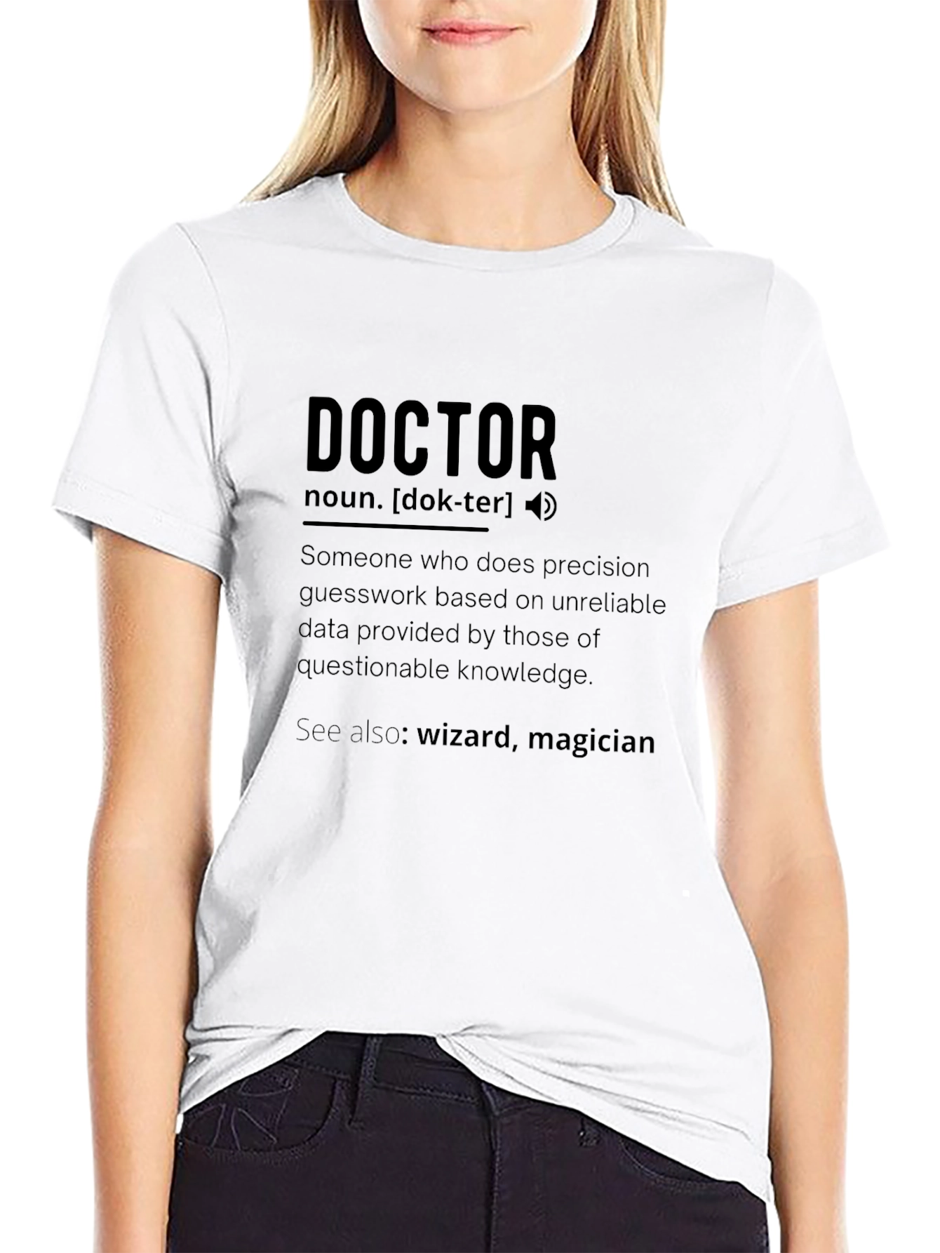 Doctor Definition Black T-Shirt