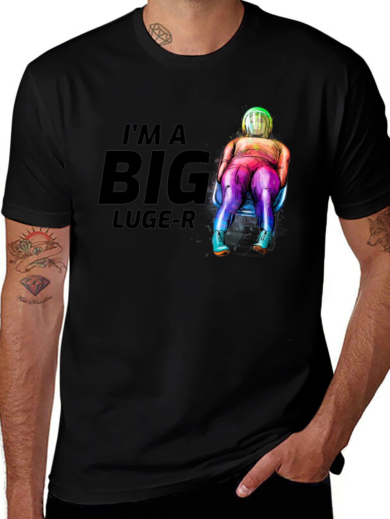 Im A Big Luge-R T-Shirt
