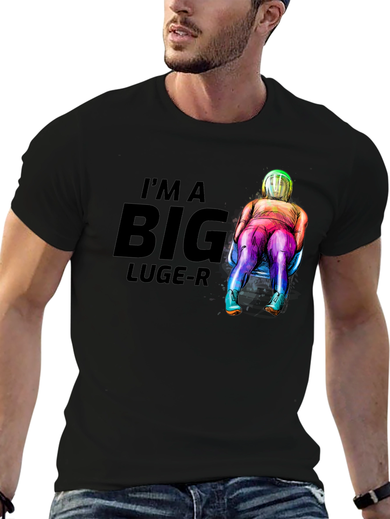 Im A Big Luge-R T-Shirt