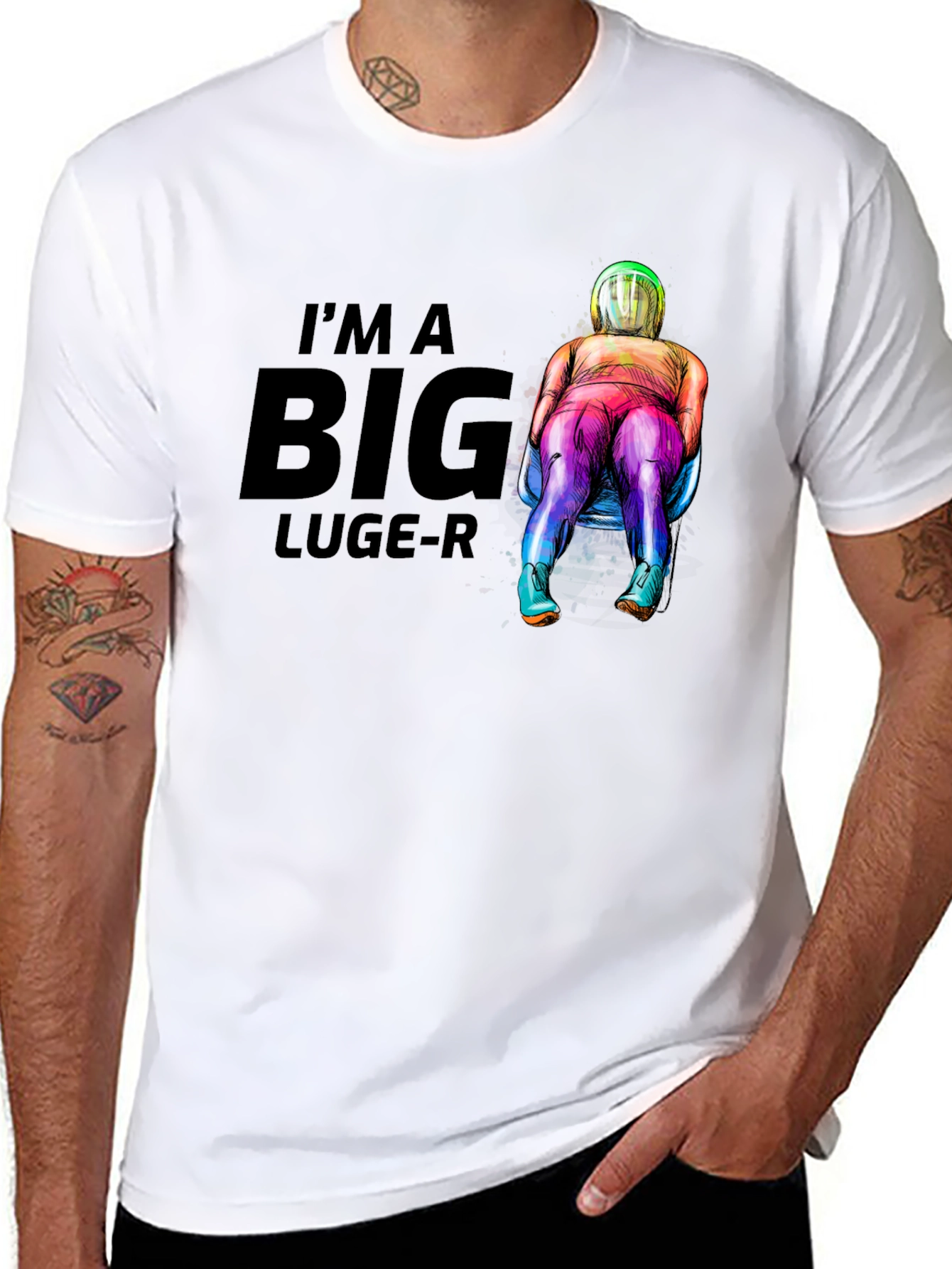 Im A Big Luge-R T-Shirt