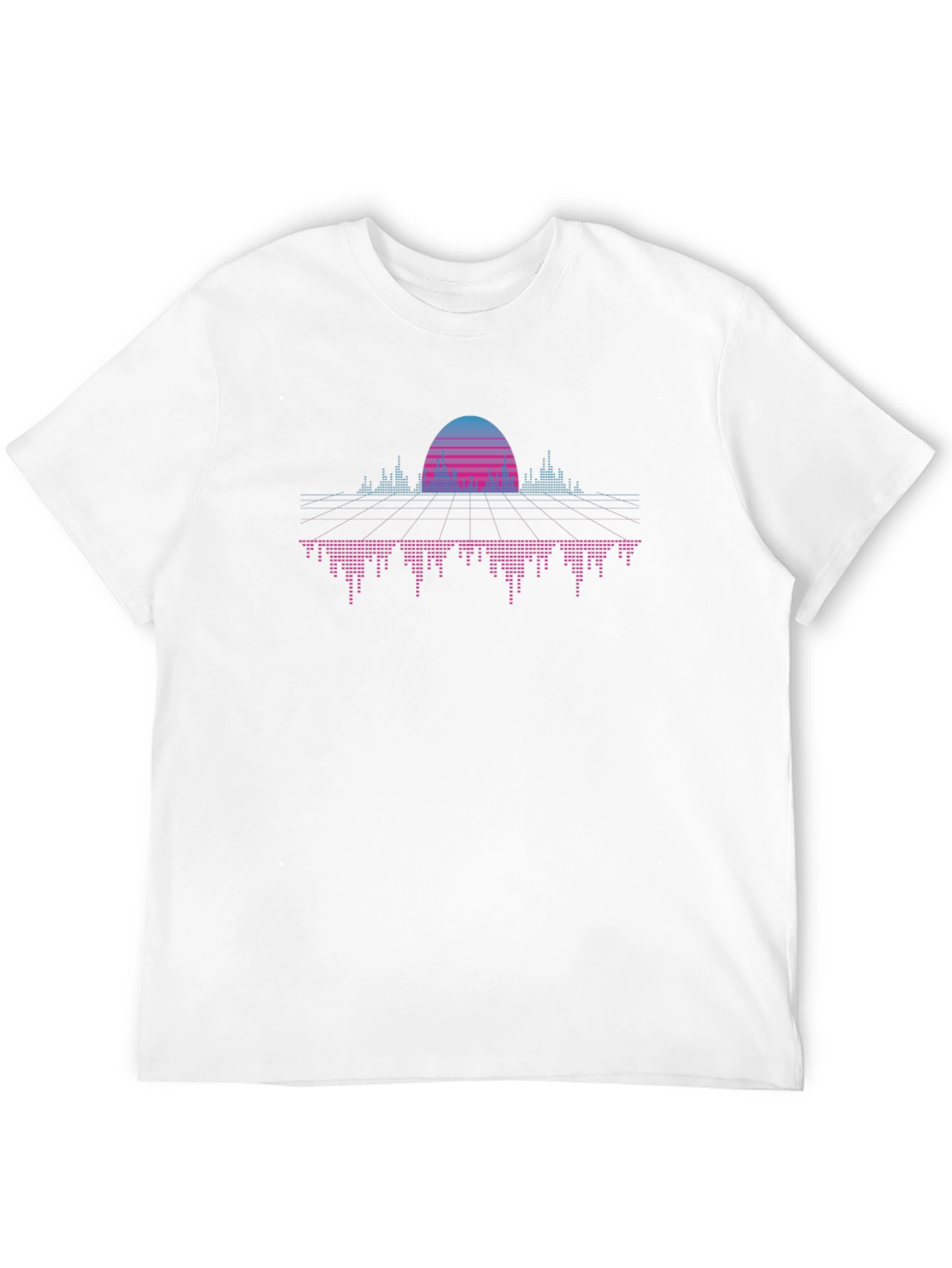 Retro Wave T-Shirt - Synthwave Sunset Graphic Tee