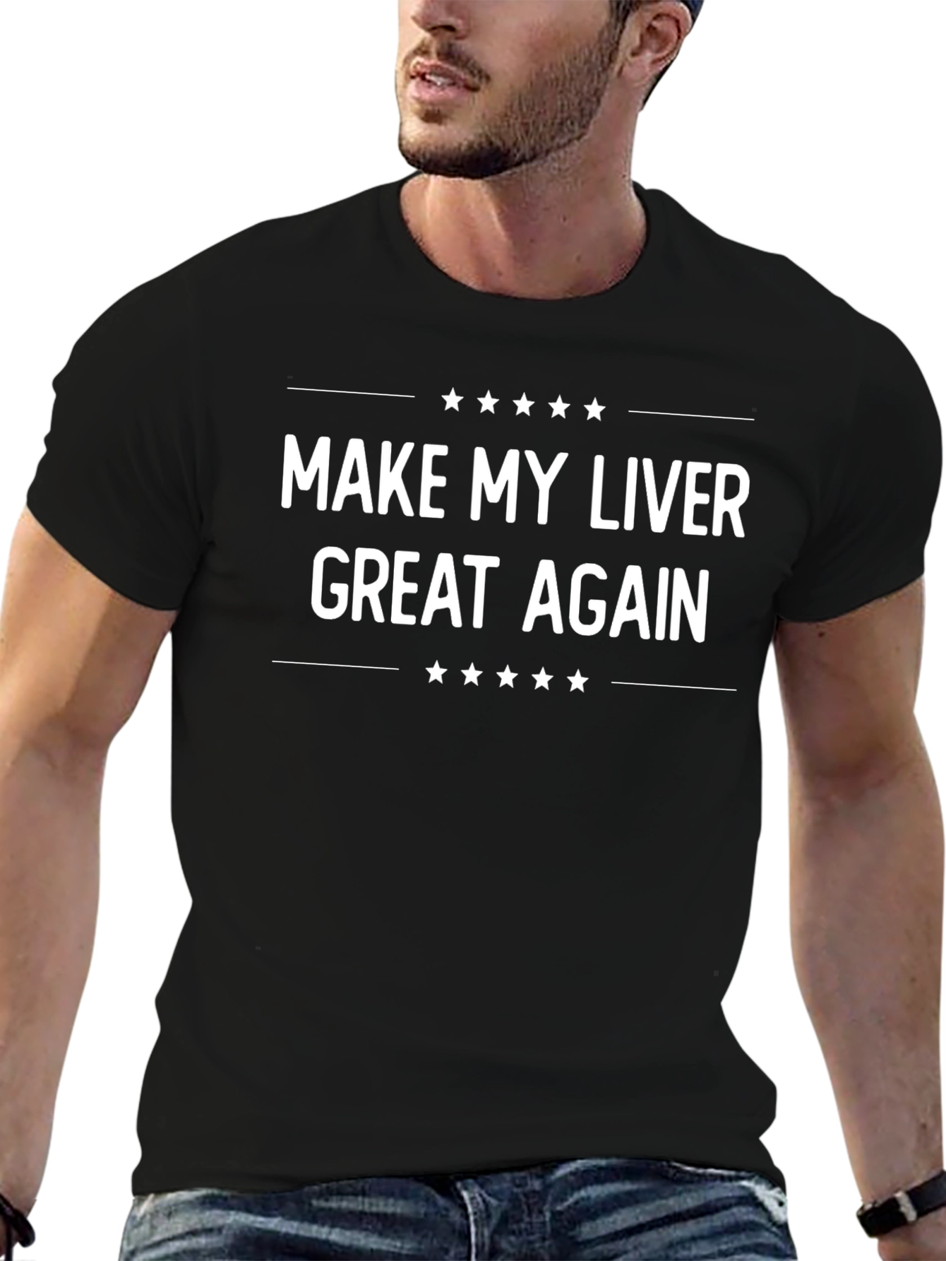 Make My Liver Great Again Graphic T-Shirt