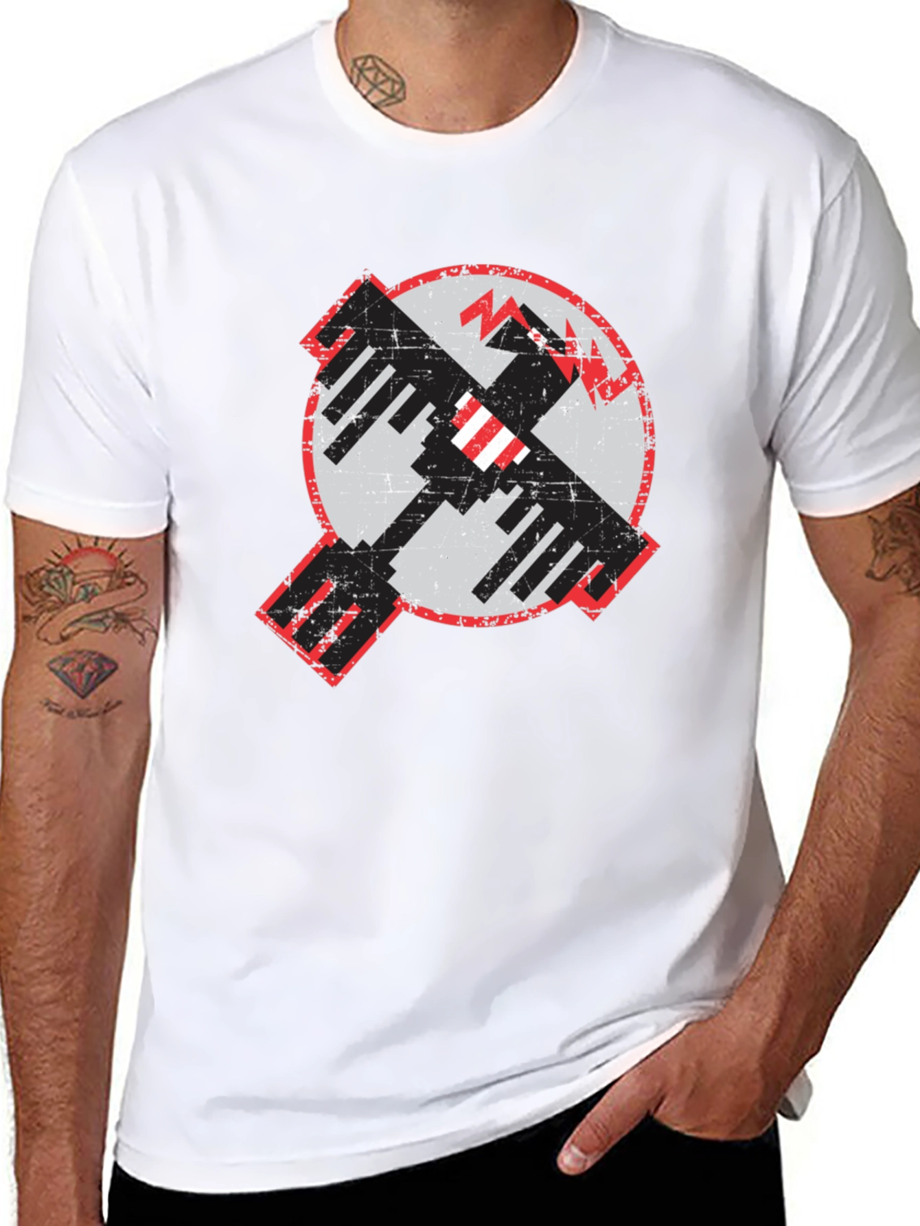 Retro Pixel Art T-Shirt