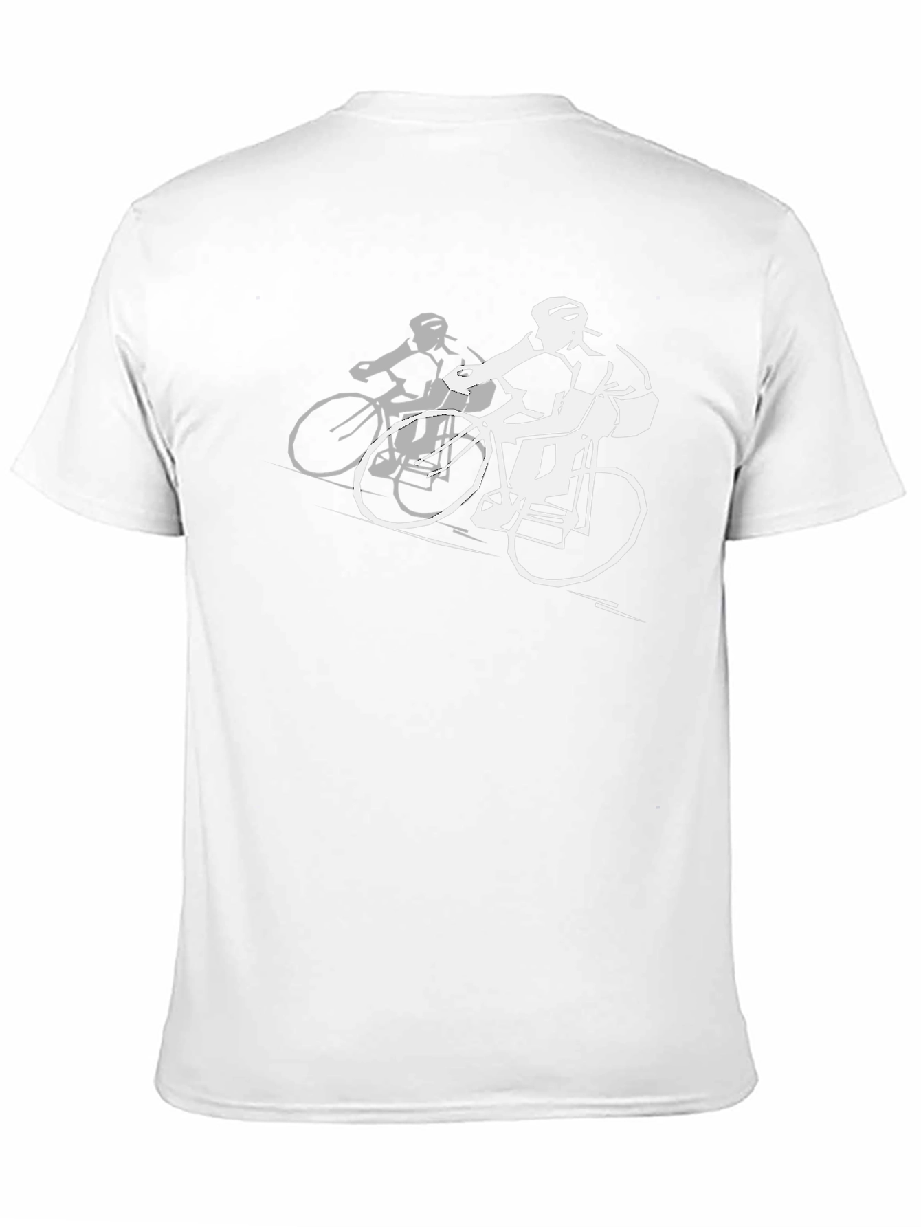 Cycling Duo Graphic Tee - Black