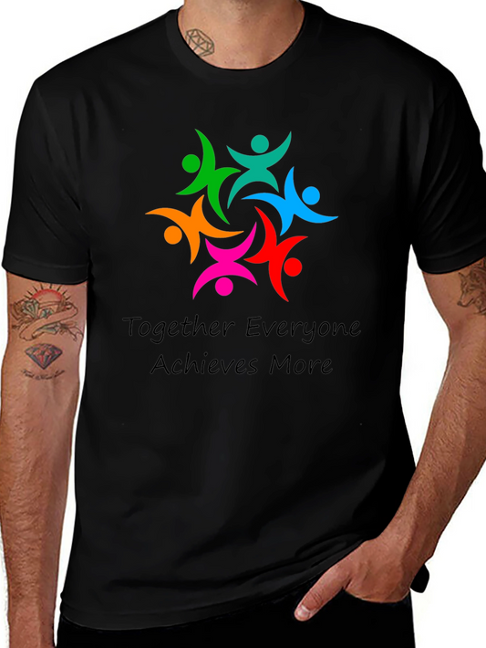 Teamwork Graphic Tee - Together Everyone Achieves More