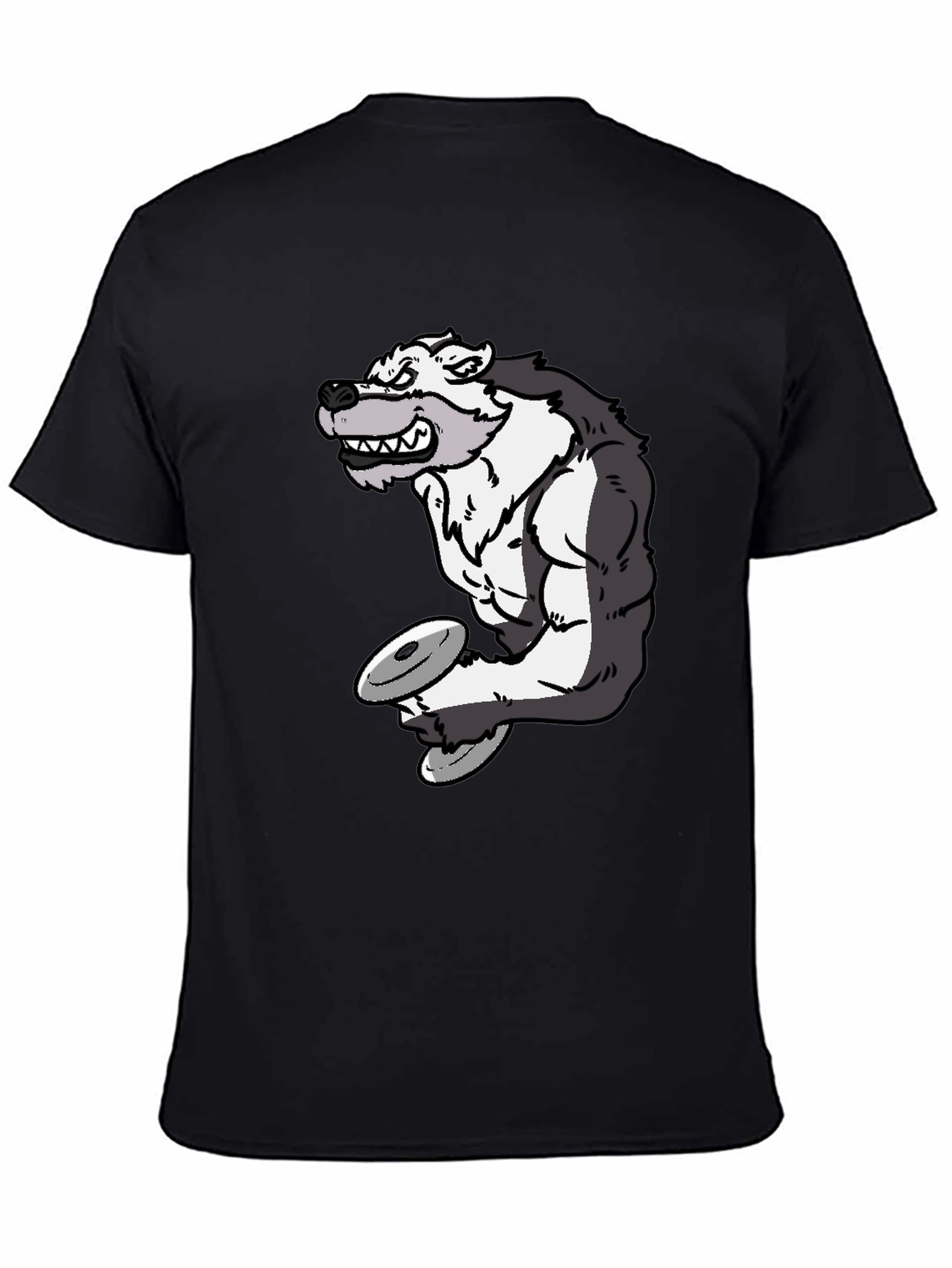 Wolf Gym Black T-Shirt