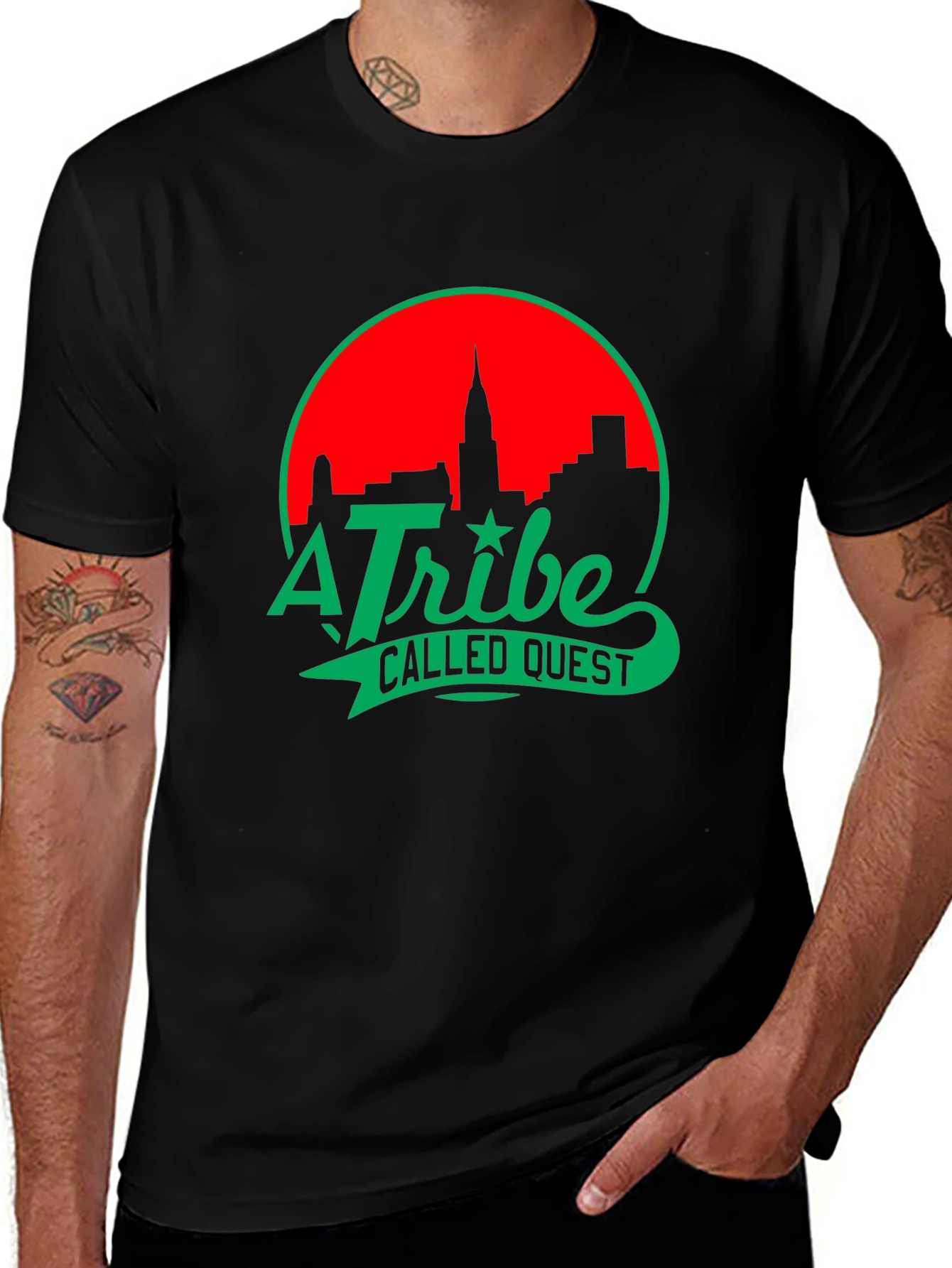 A Tribe Called Quest Mens Black T-Shirt