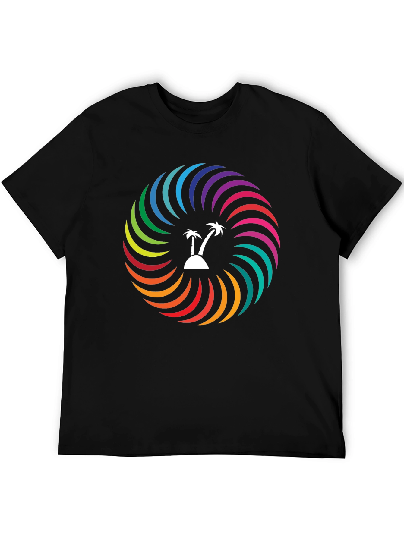 Tropical Rainbow Swirl T-Shirt