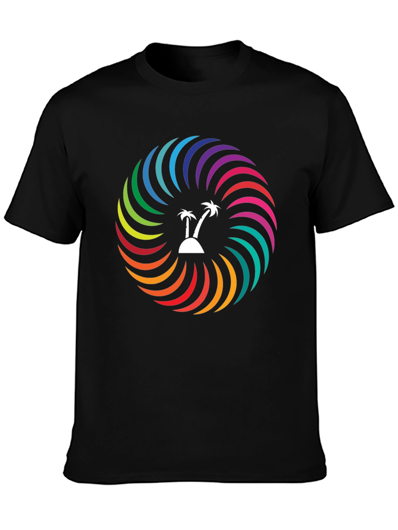 Tropical Rainbow Swirl T-Shirt