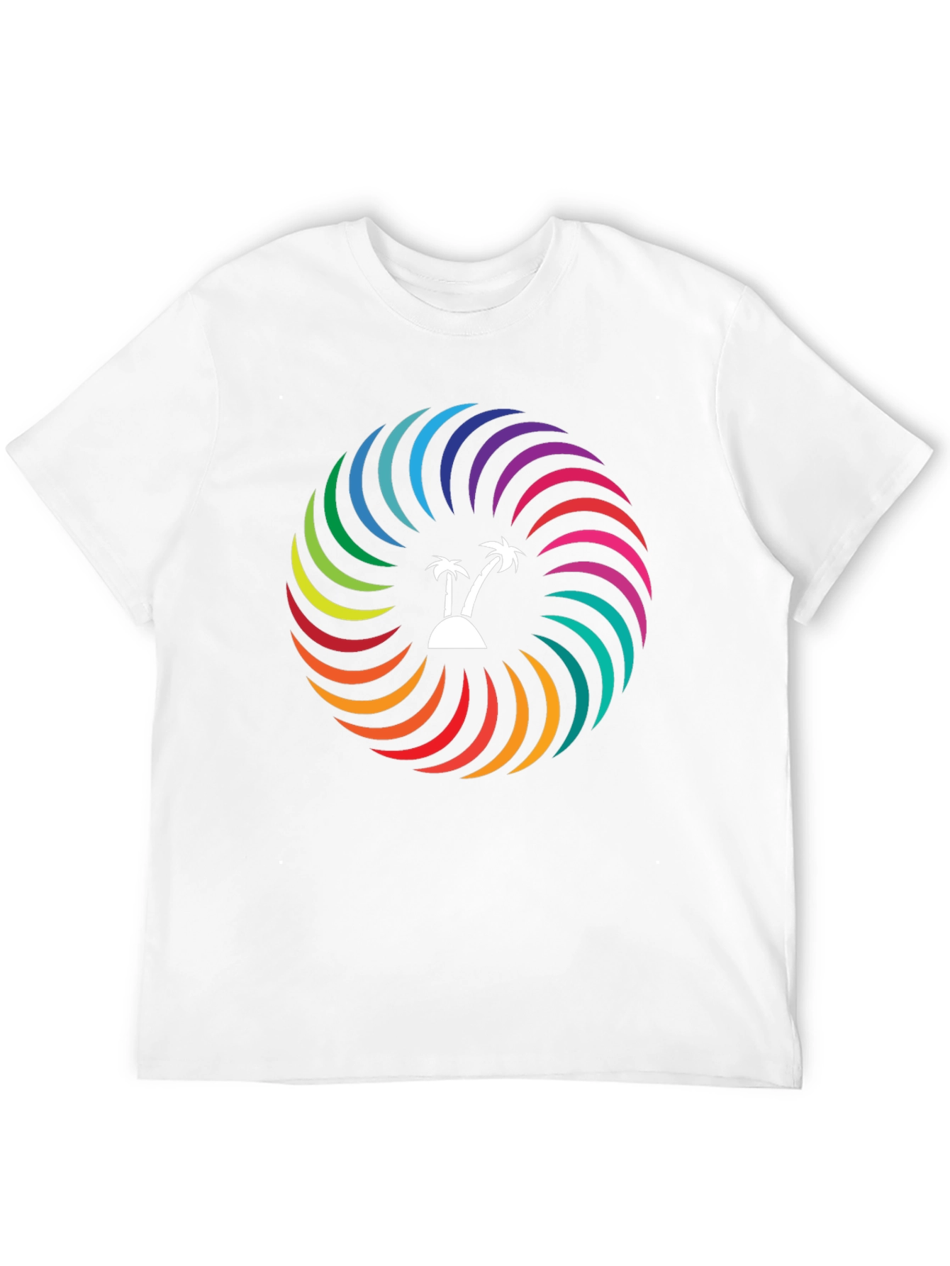 Tropical Rainbow Swirl T-Shirt