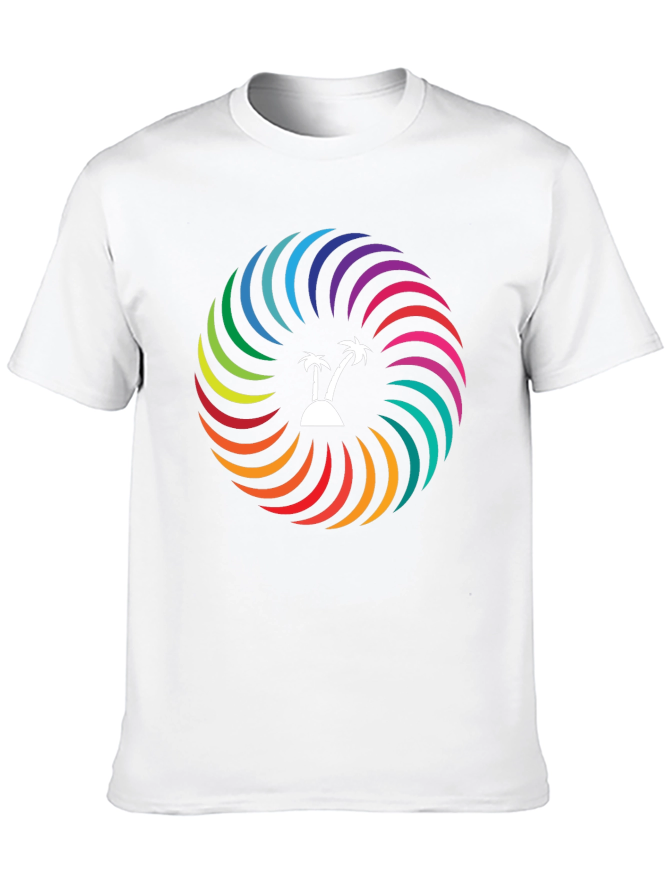 Tropical Rainbow Swirl T-Shirt