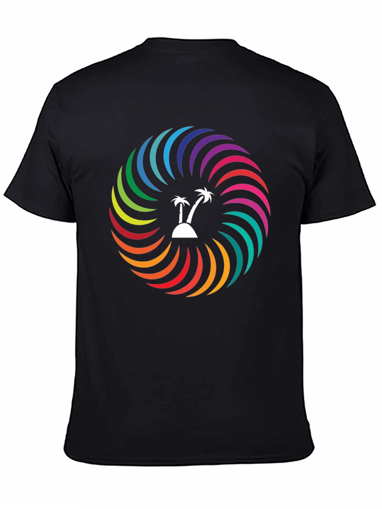 Tropical Rainbow Swirl T-Shirt