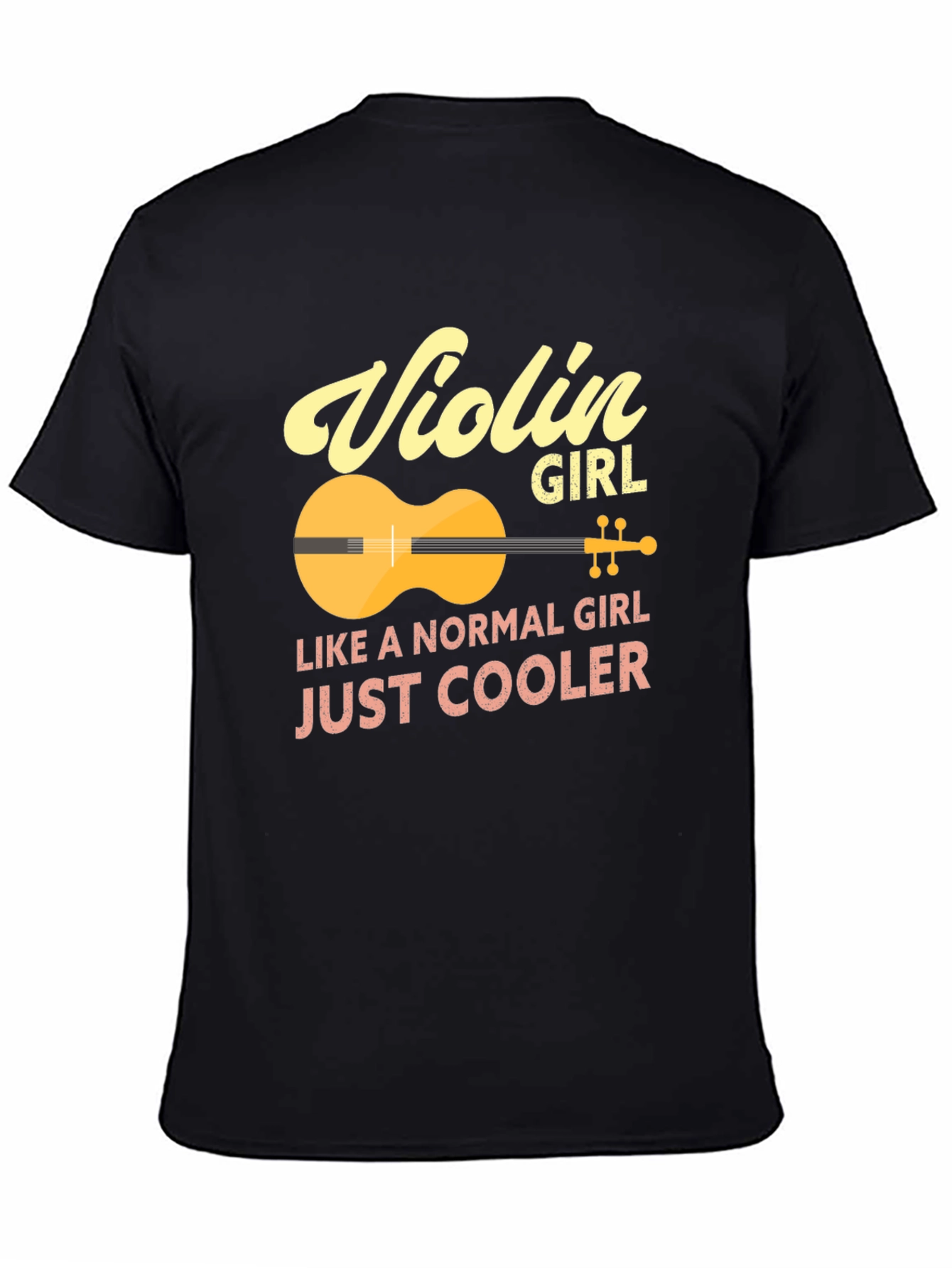 Violin Girl T-Shirt - Just Cooler Tee