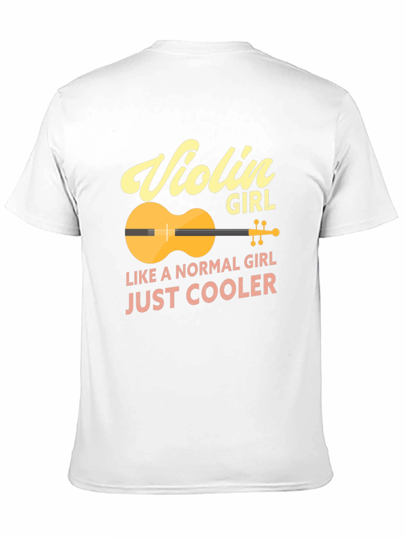 Violin Girl T-Shirt - Just Cooler Tee