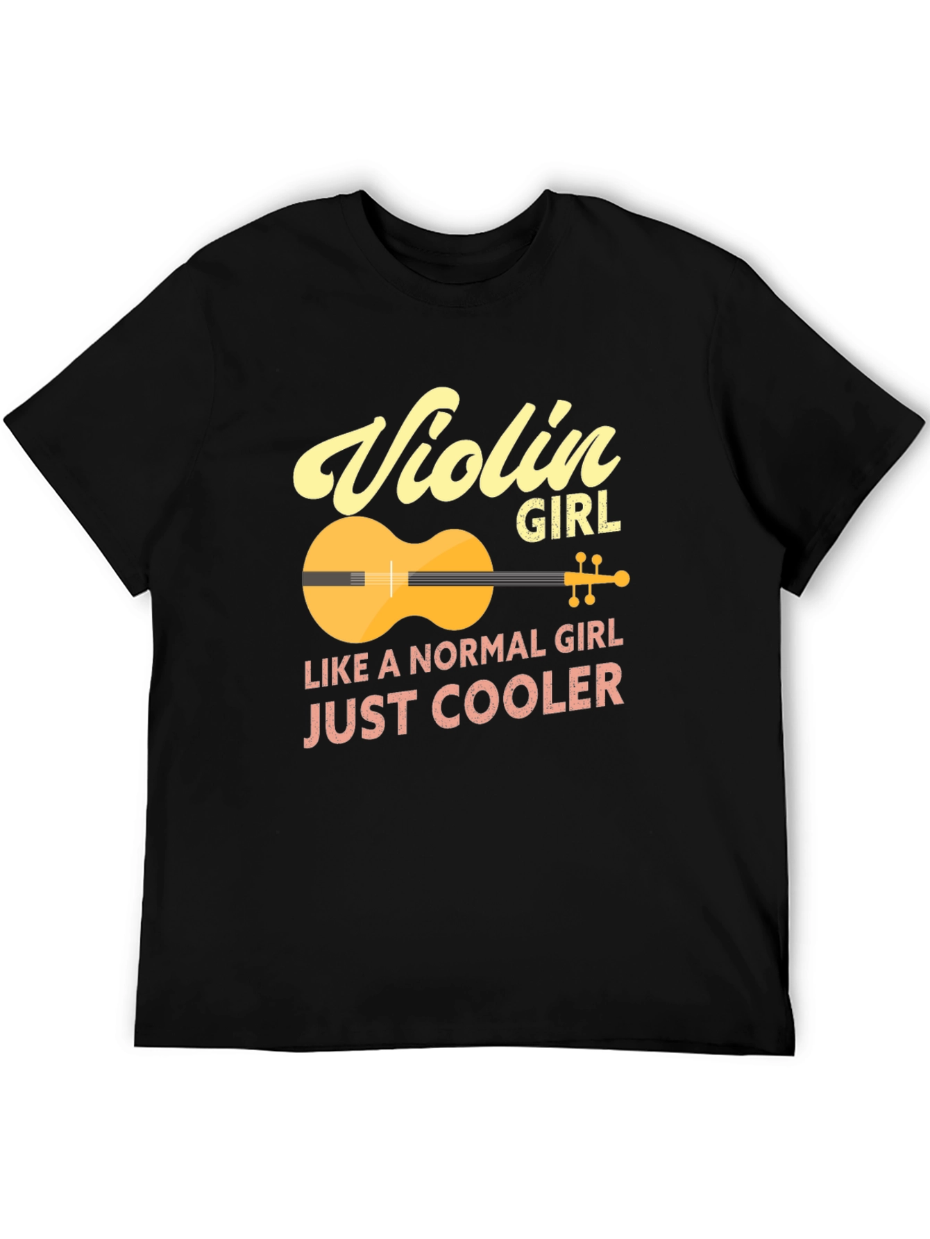 Violin Girl T-Shirt - Just Cooler Tee