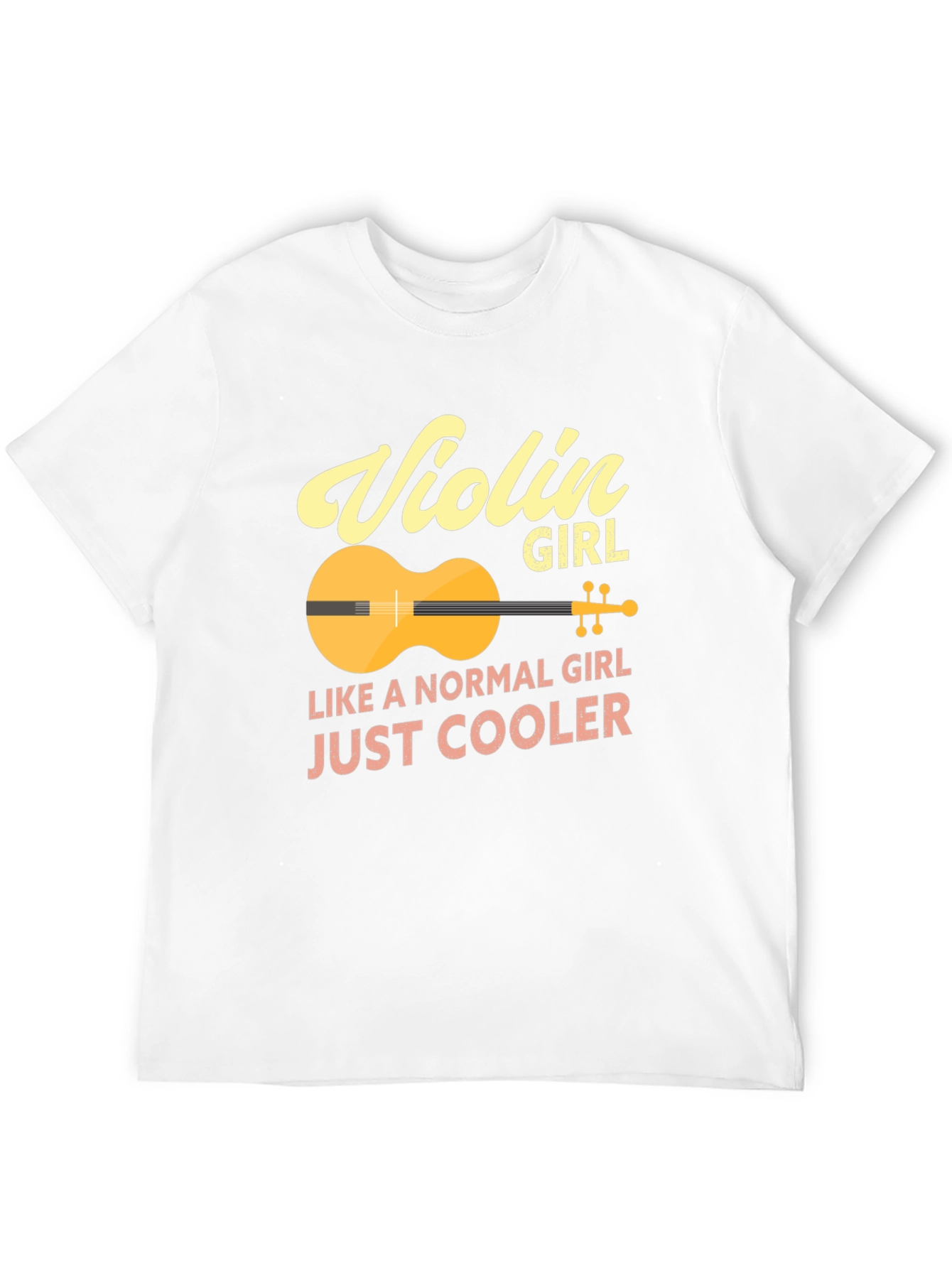 Violin Girl T-Shirt - Just Cooler Tee